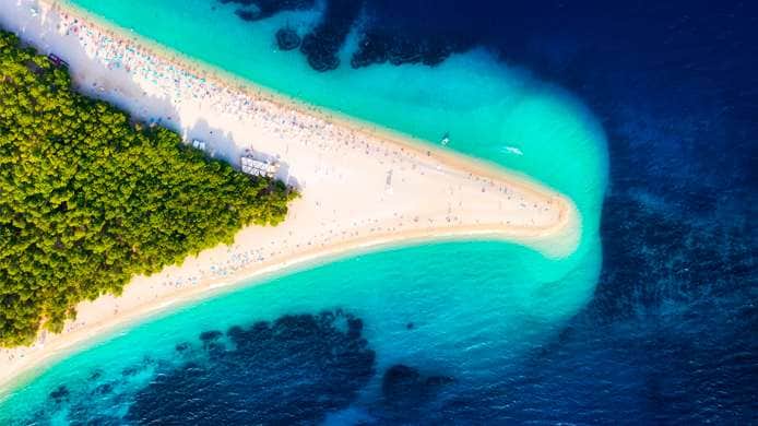 les plus belles plages de croatie costa croisieres