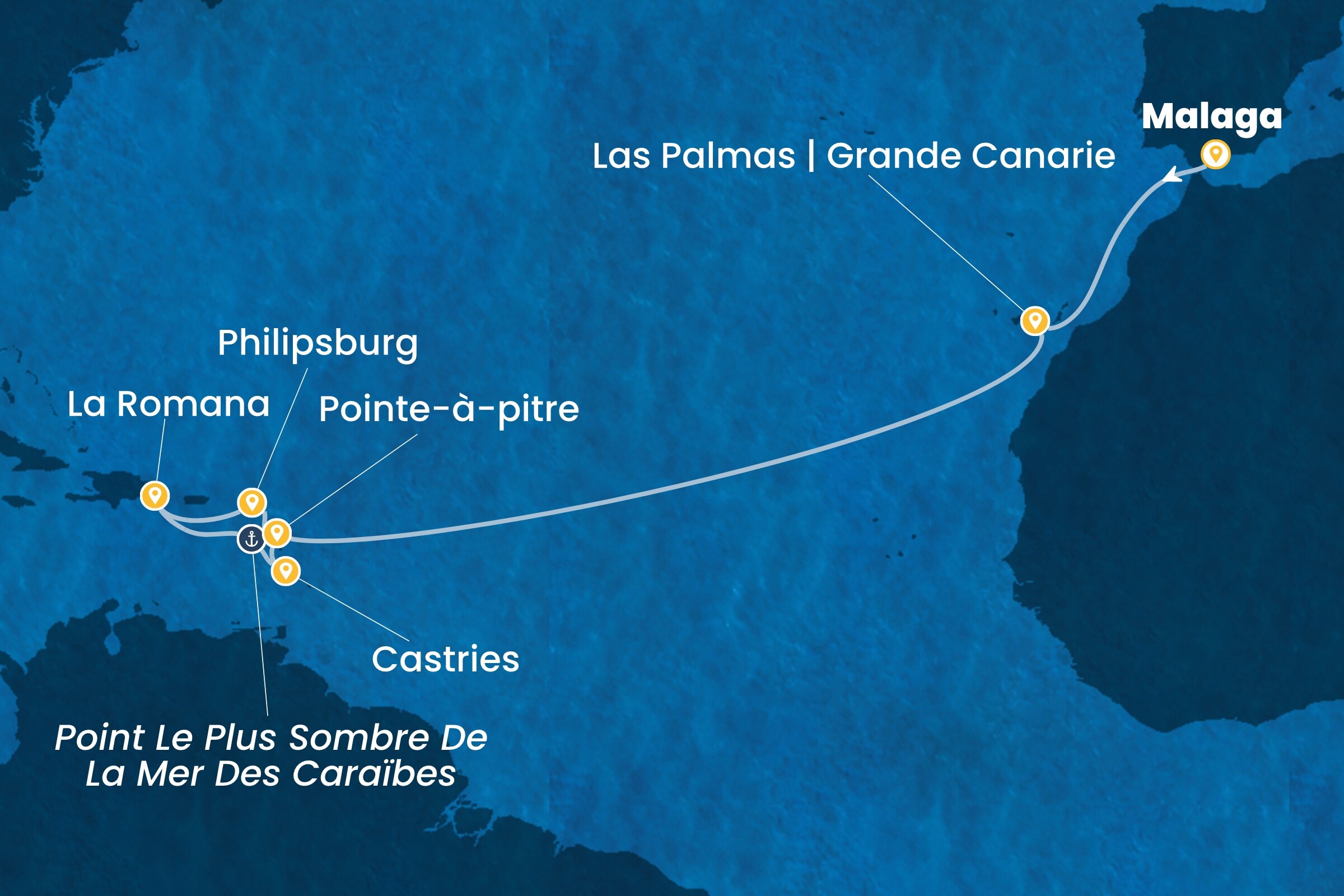 Carte de l’itinéraire