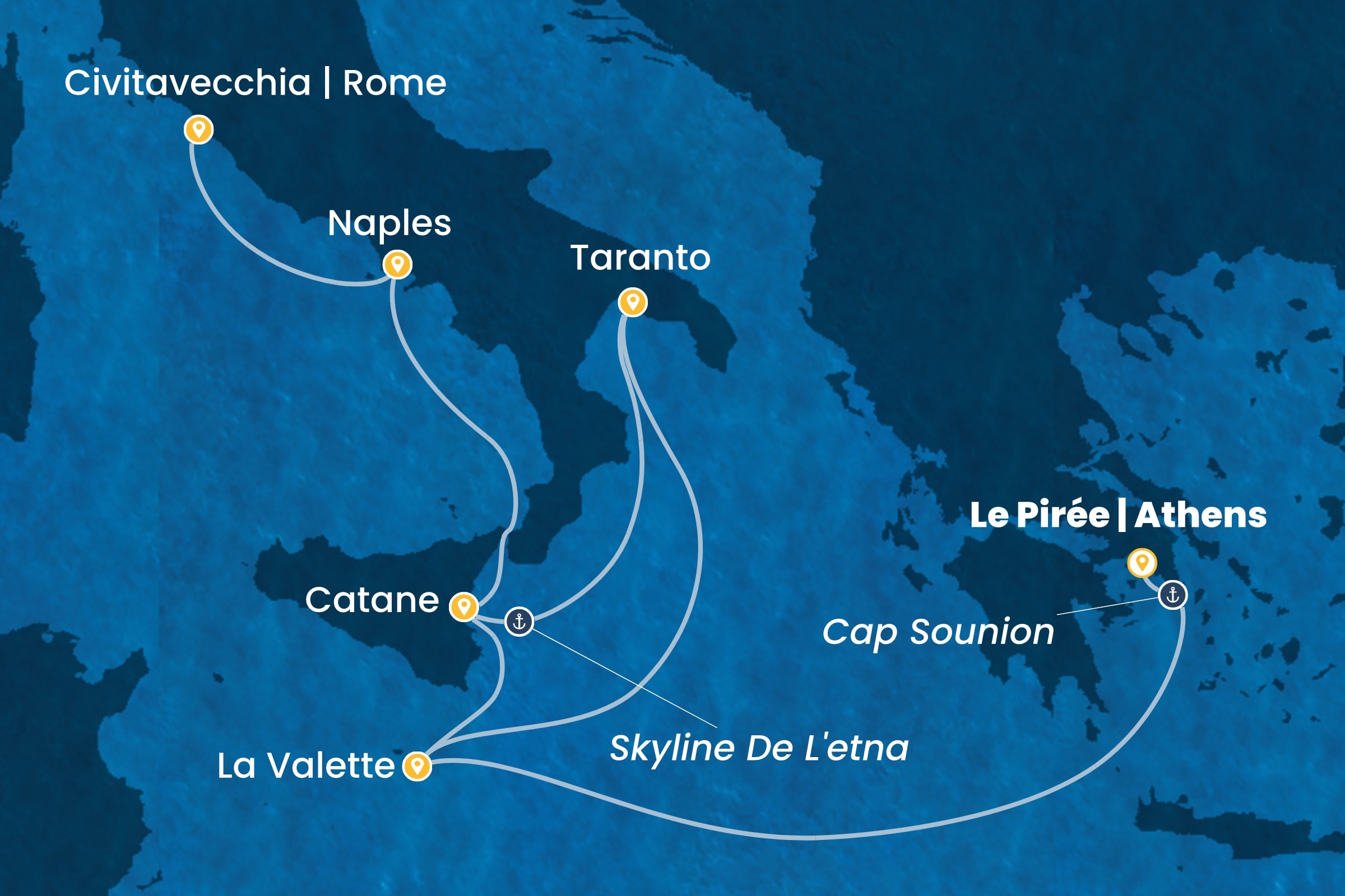 Carte de l’itinéraire