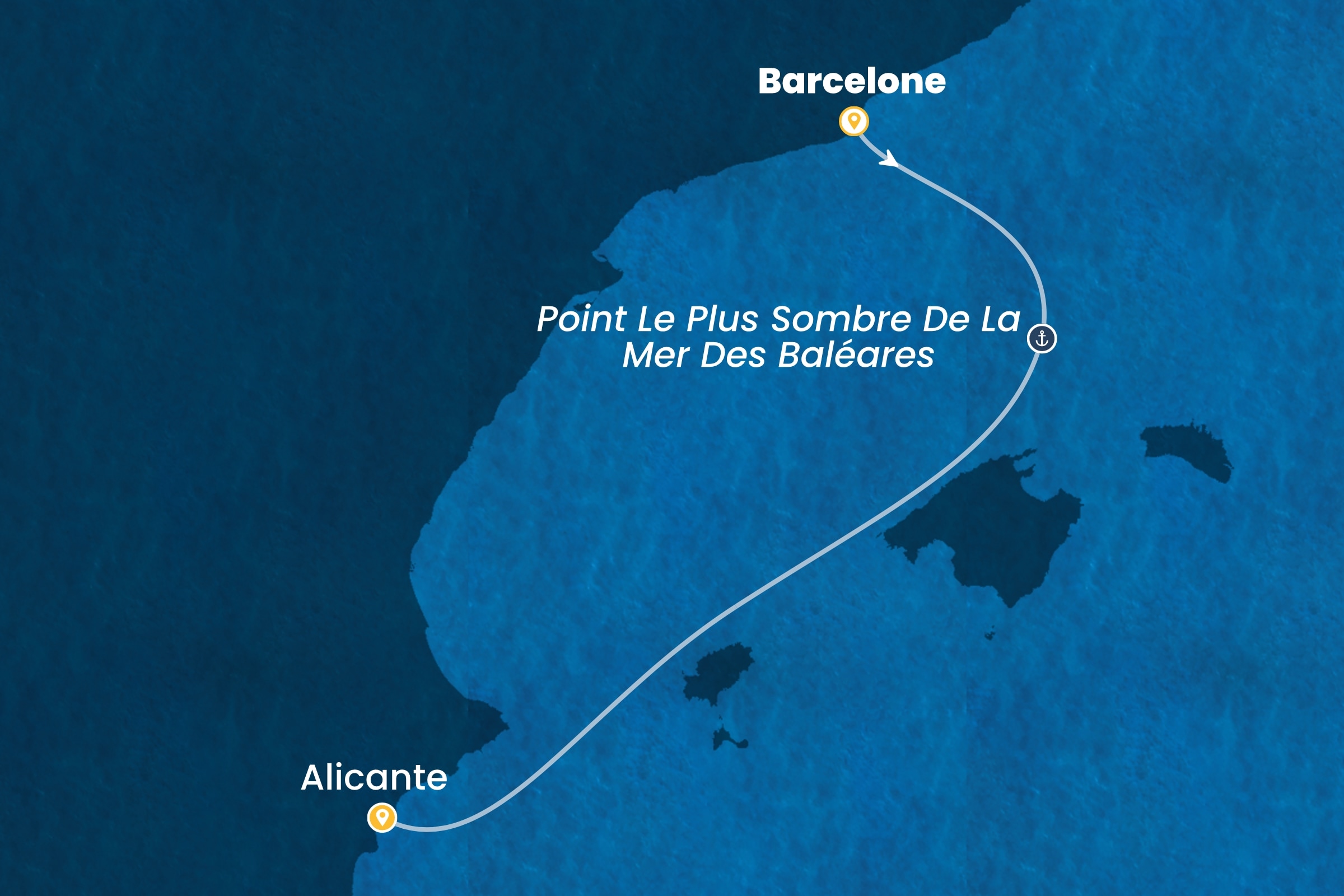 Carte de l’itinéraire