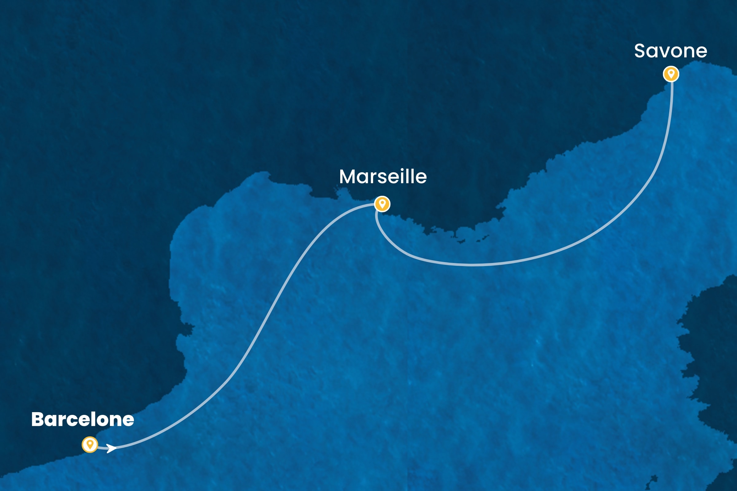 Carte de l’itinéraire