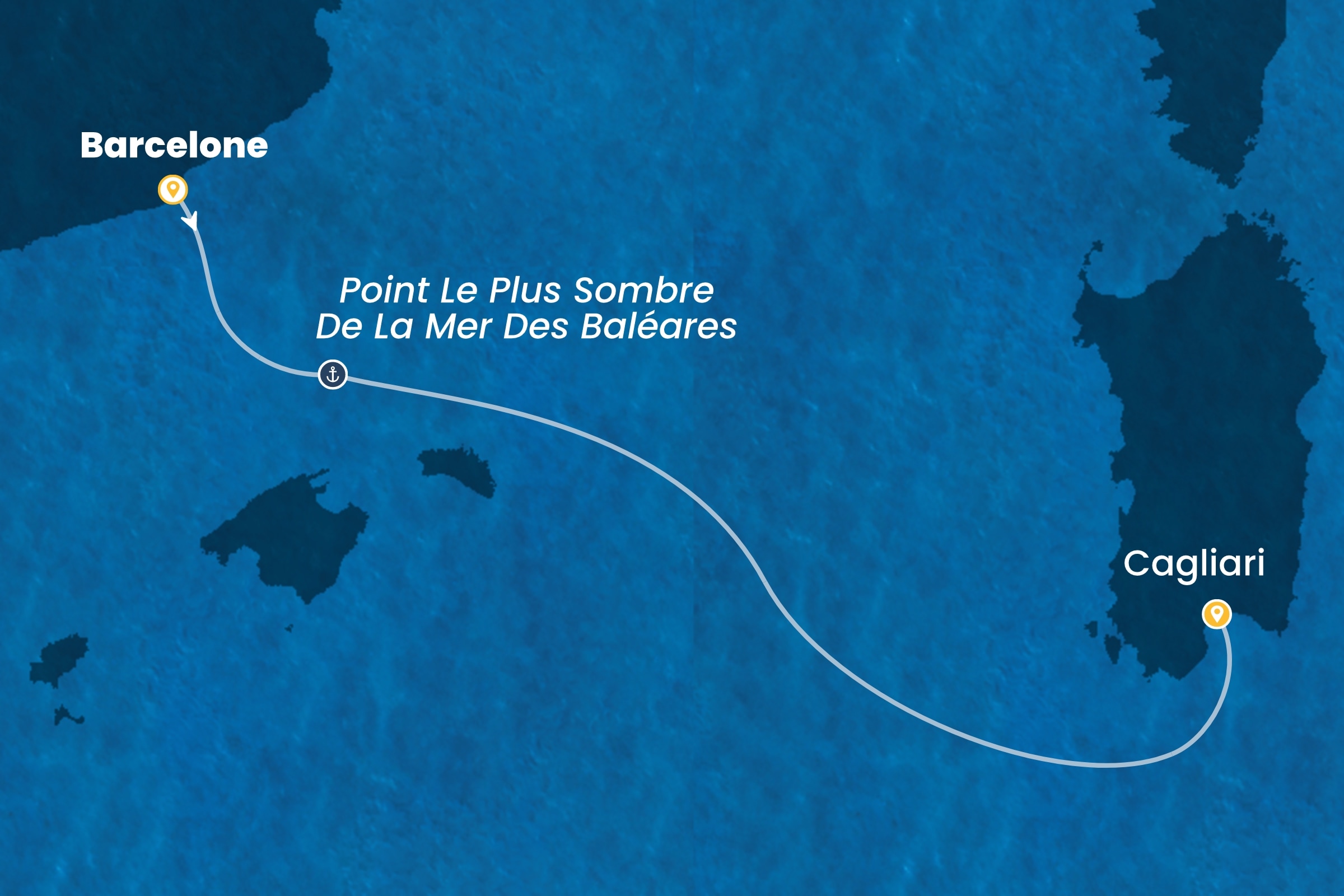 Carte de l’itinéraire