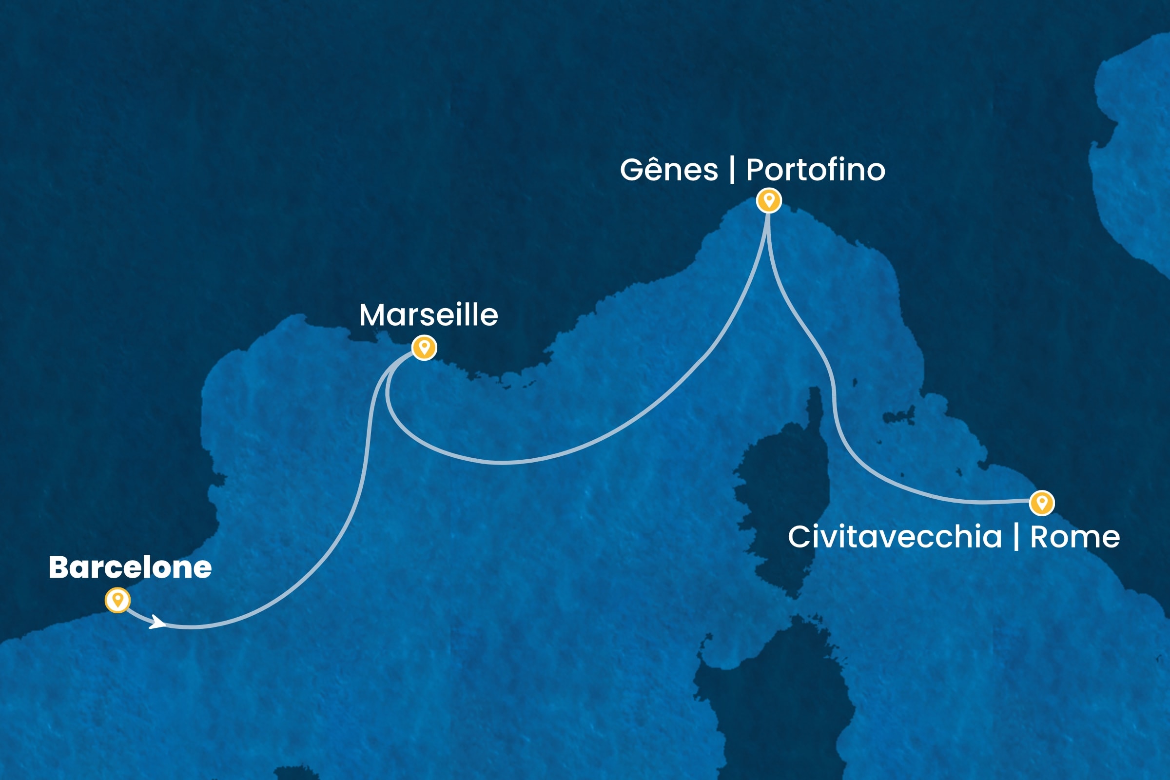 Carte de l’itinéraire