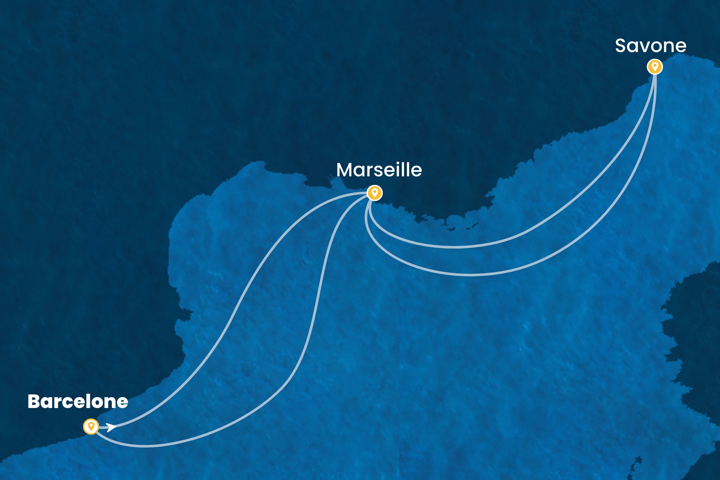 Carte de l’itinéraire
