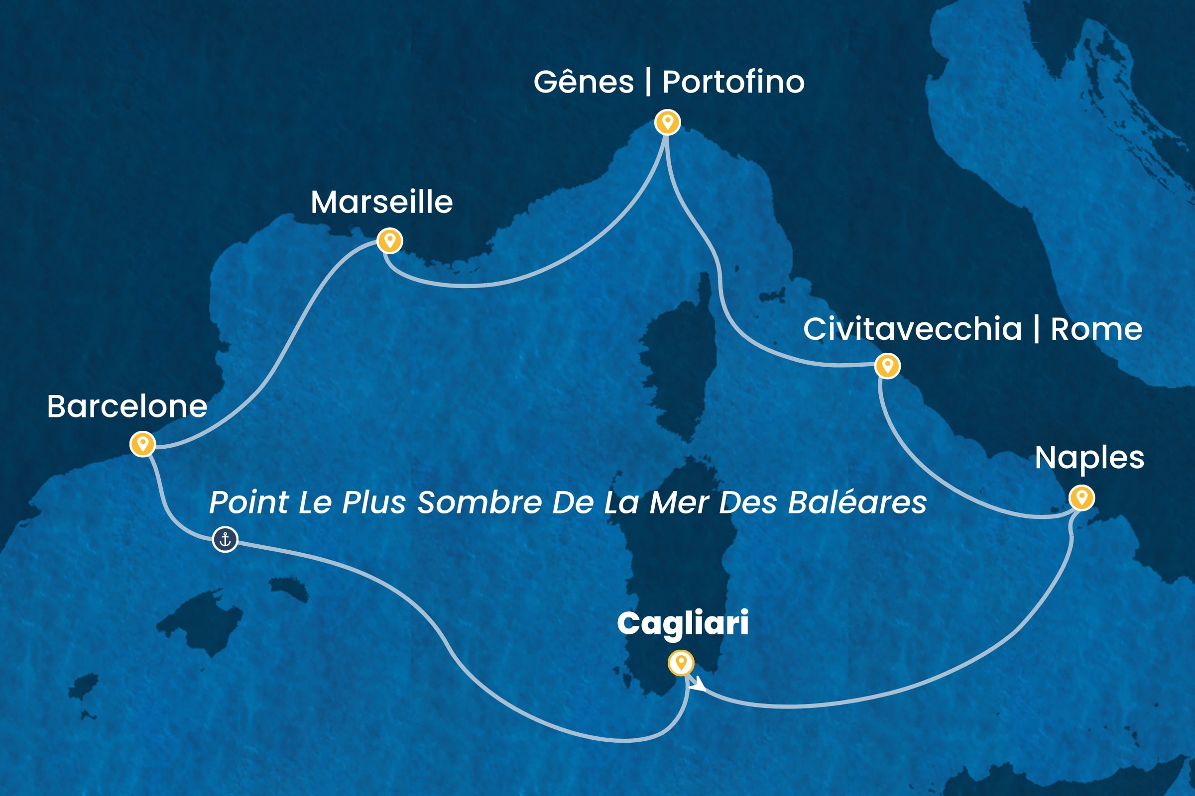 Carte de l’itinéraire