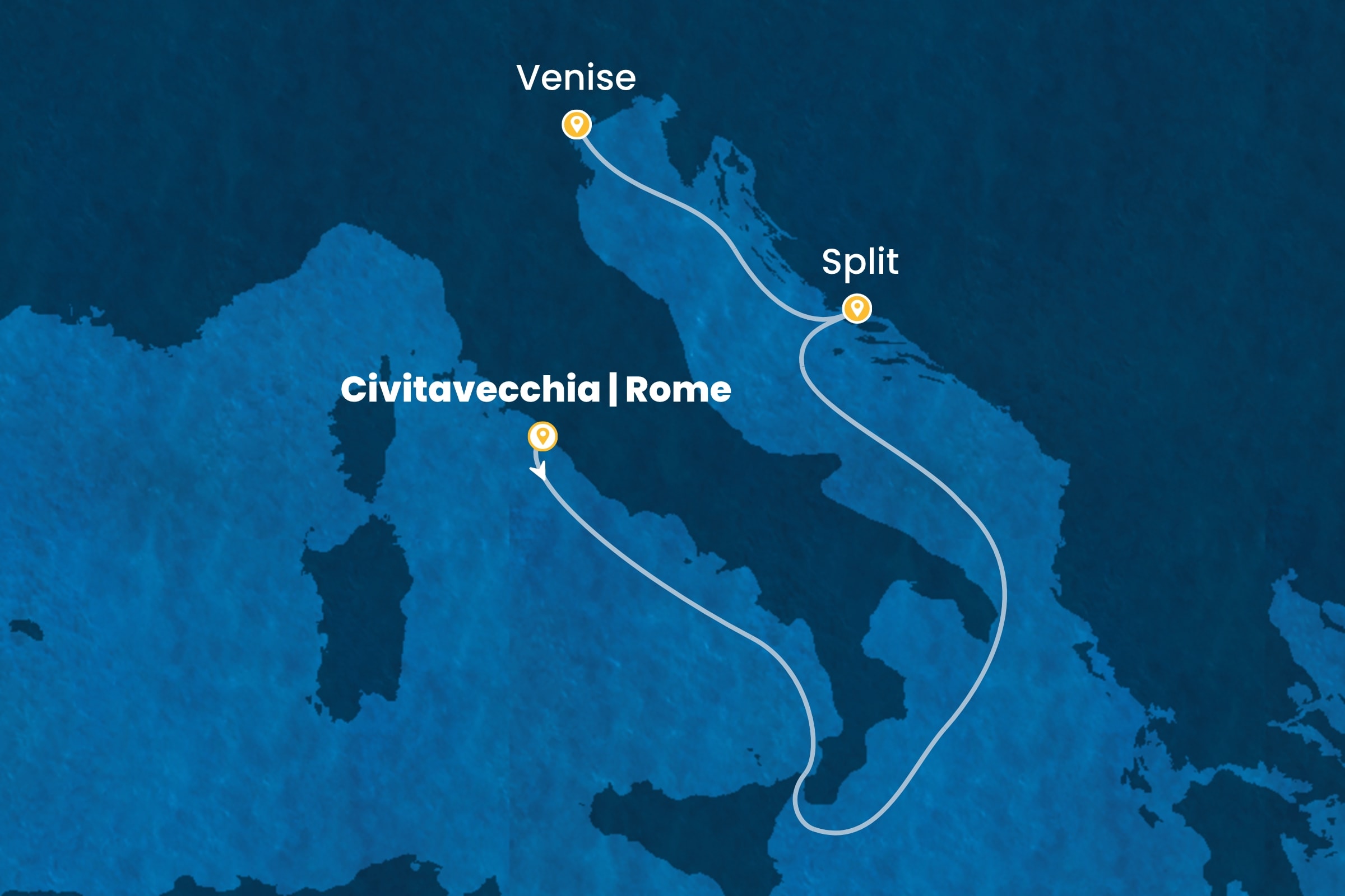 Carte de l’itinéraire