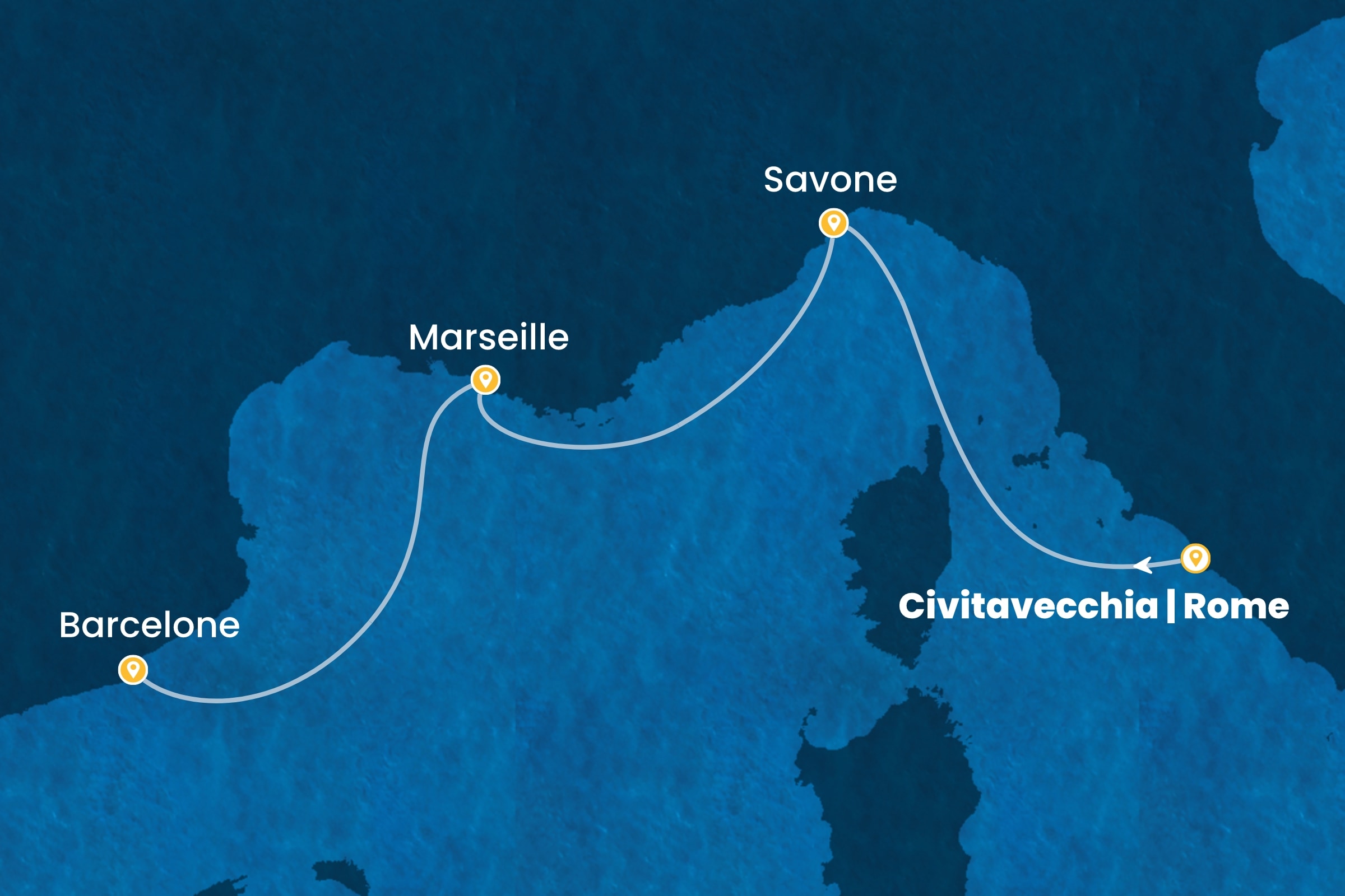 Carte de l’itinéraire