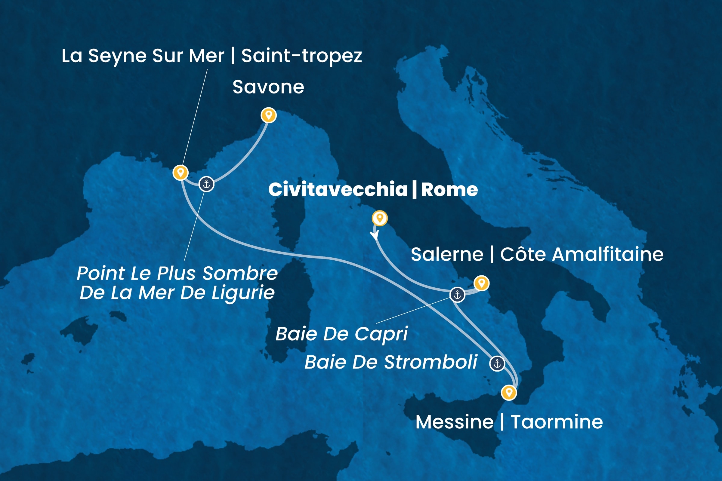 Carte de l’itinéraire