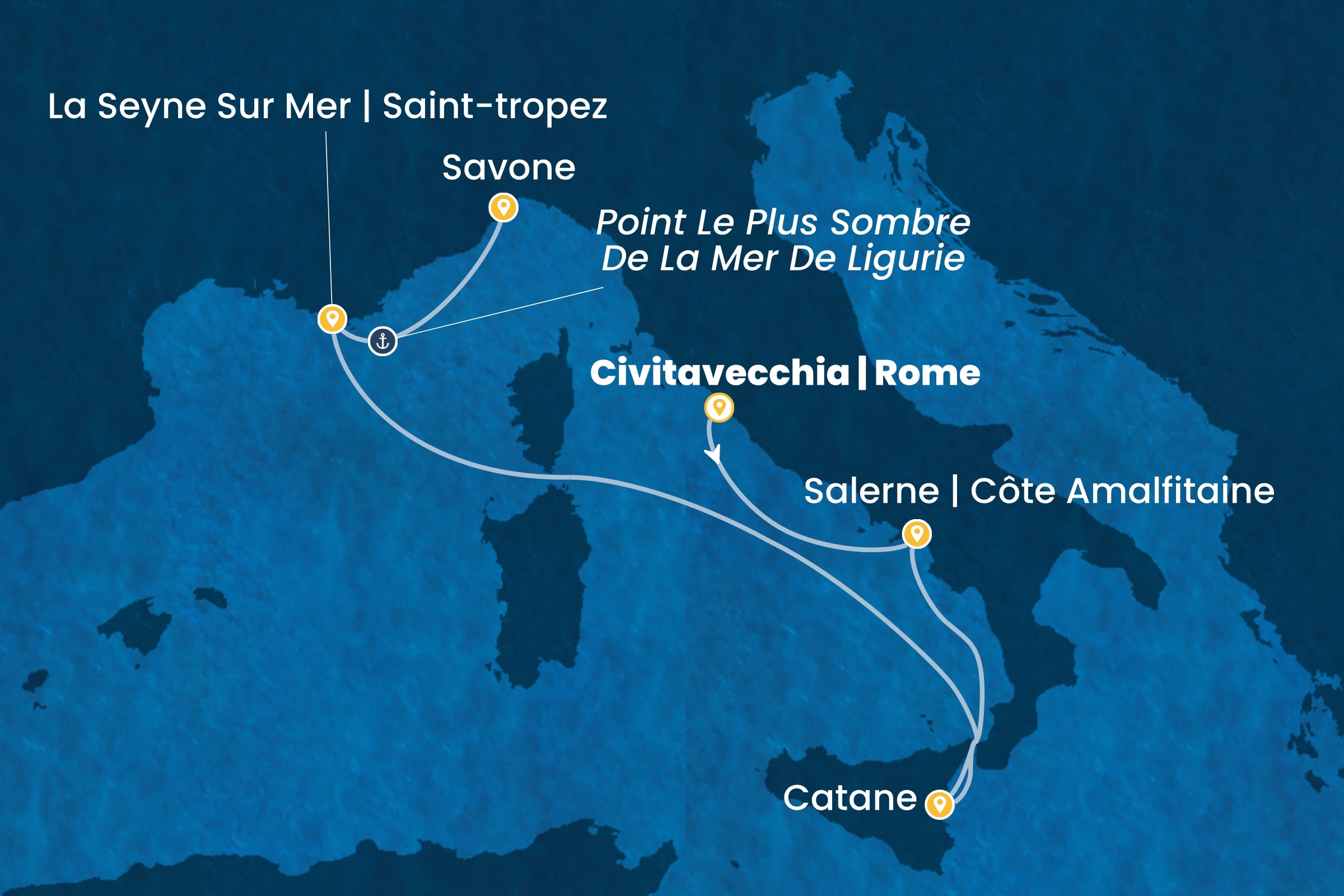 Carte de l’itinéraire