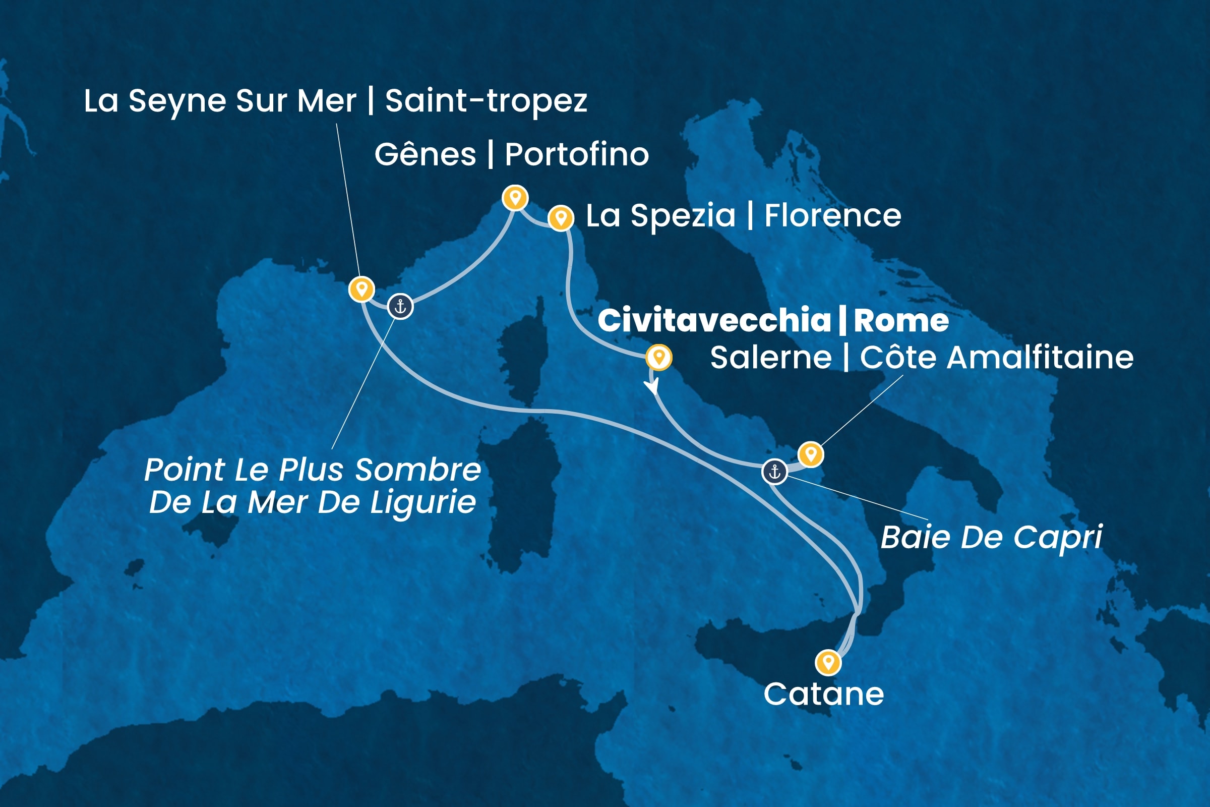 Carte de l’itinéraire