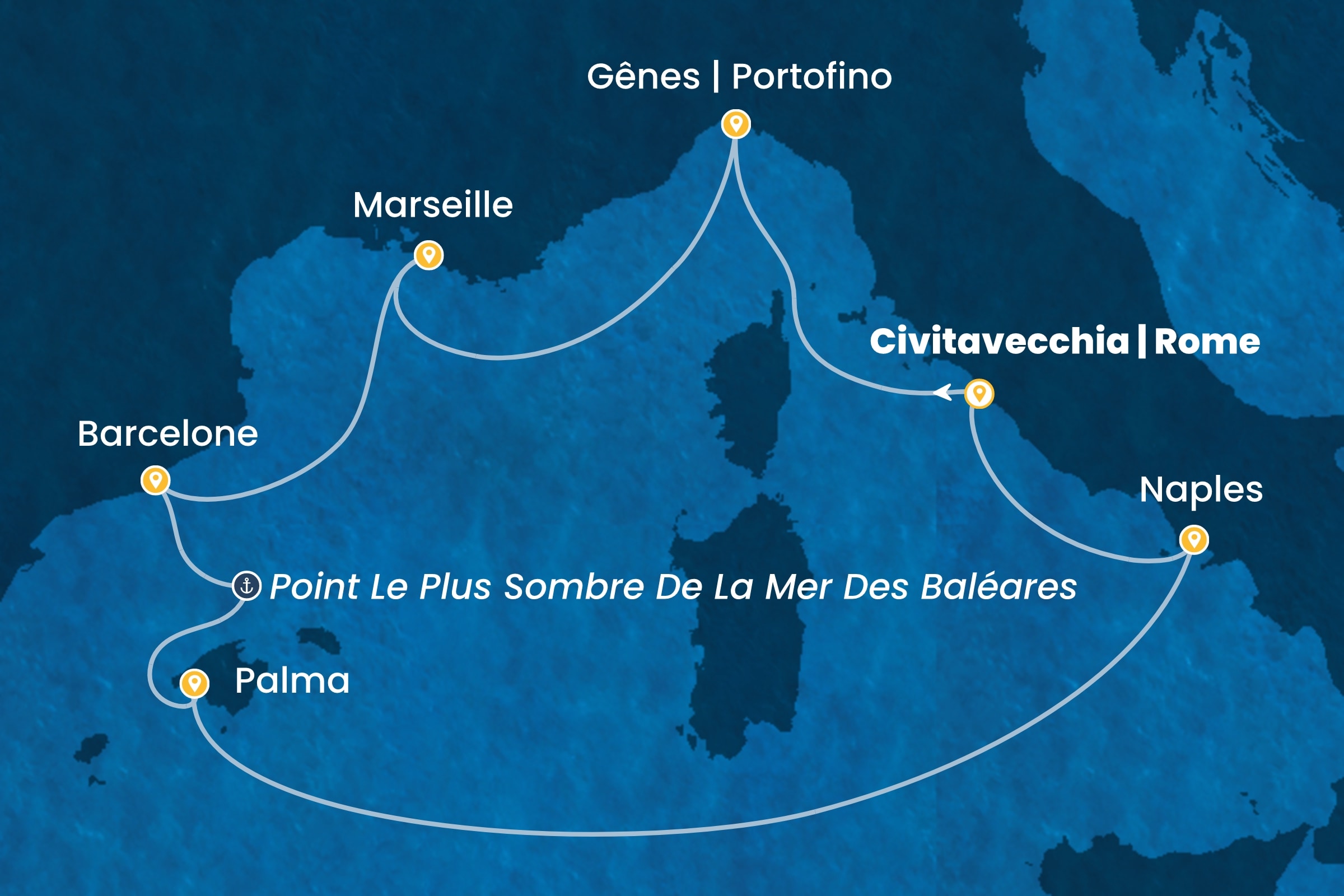 Carte de l’itinéraire