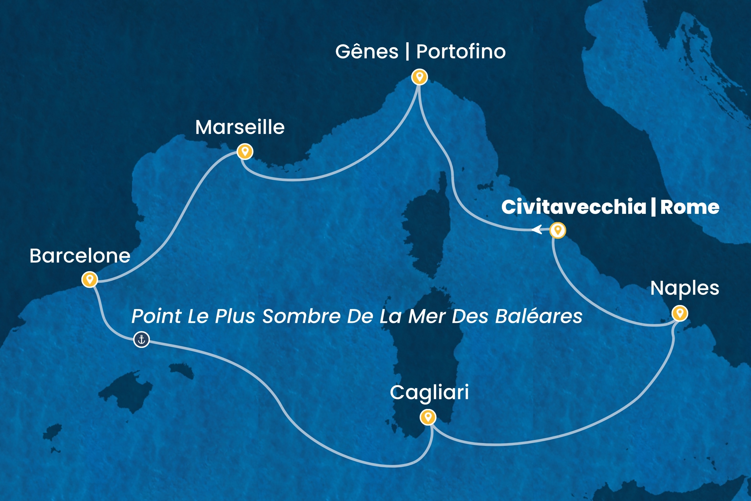 Carte de l’itinéraire