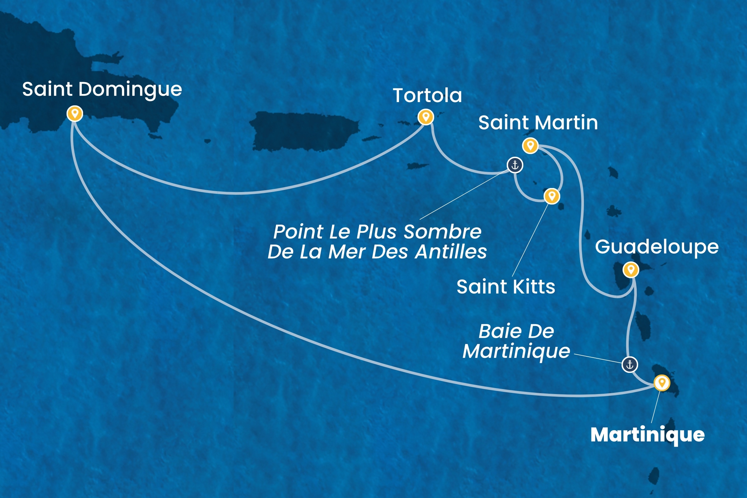 Carte de l’itinéraire