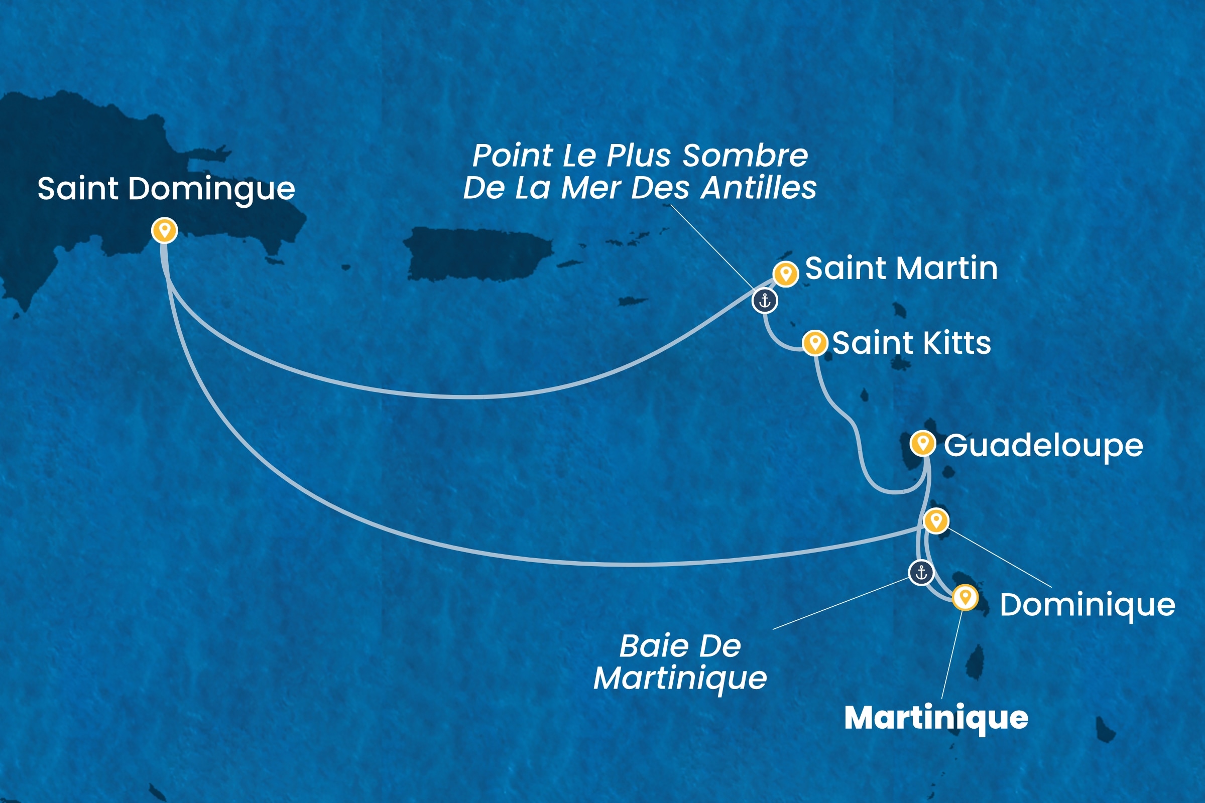 Carte de l’itinéraire