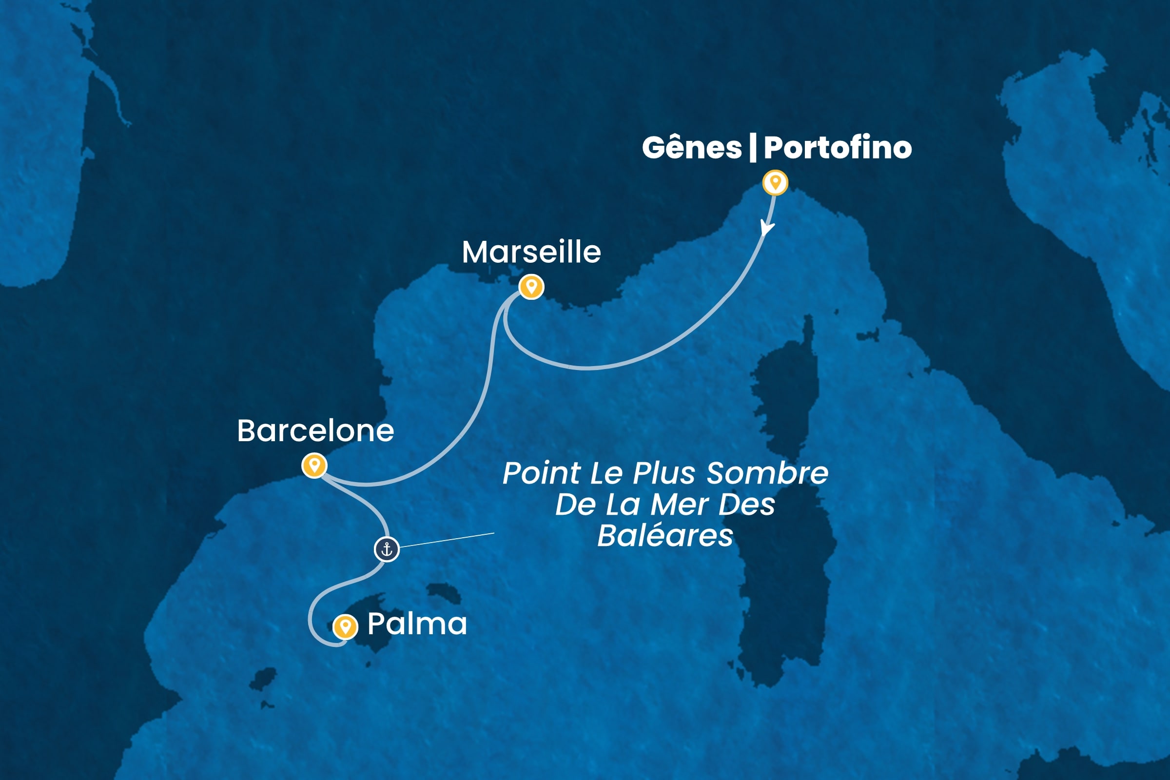 Carte de l’itinéraire