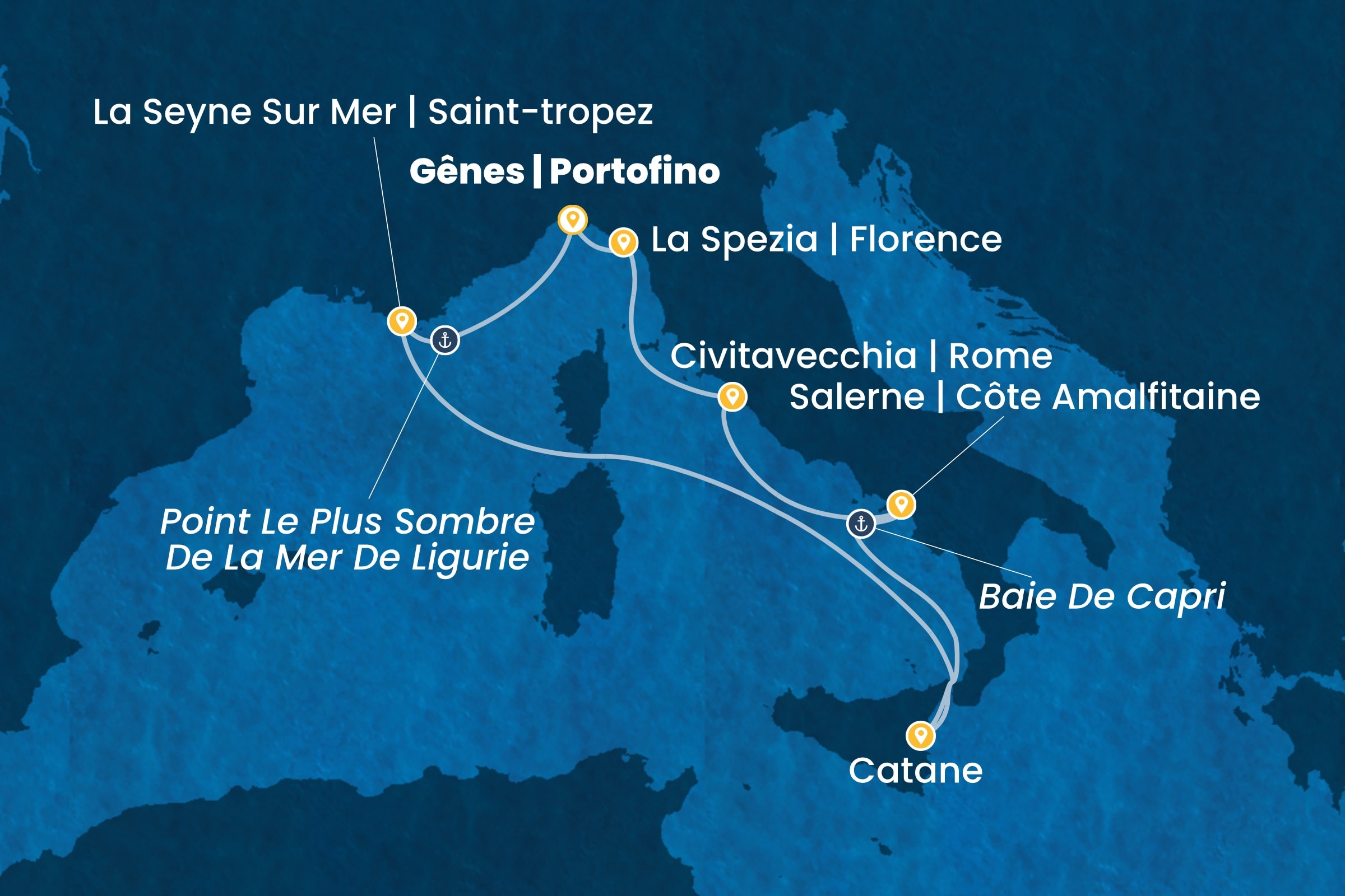 Carte de l’itinéraire