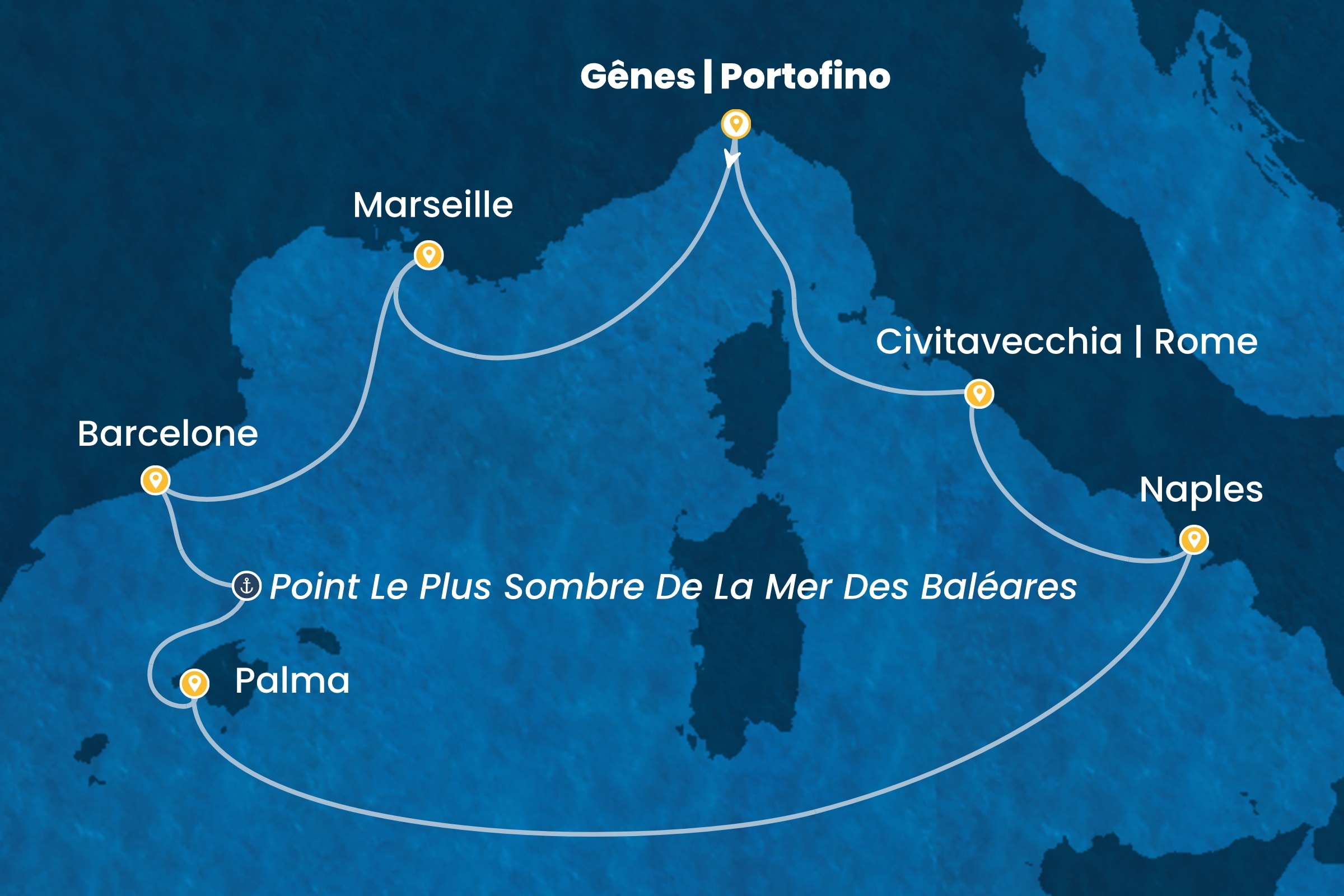 Carte de l’itinéraire