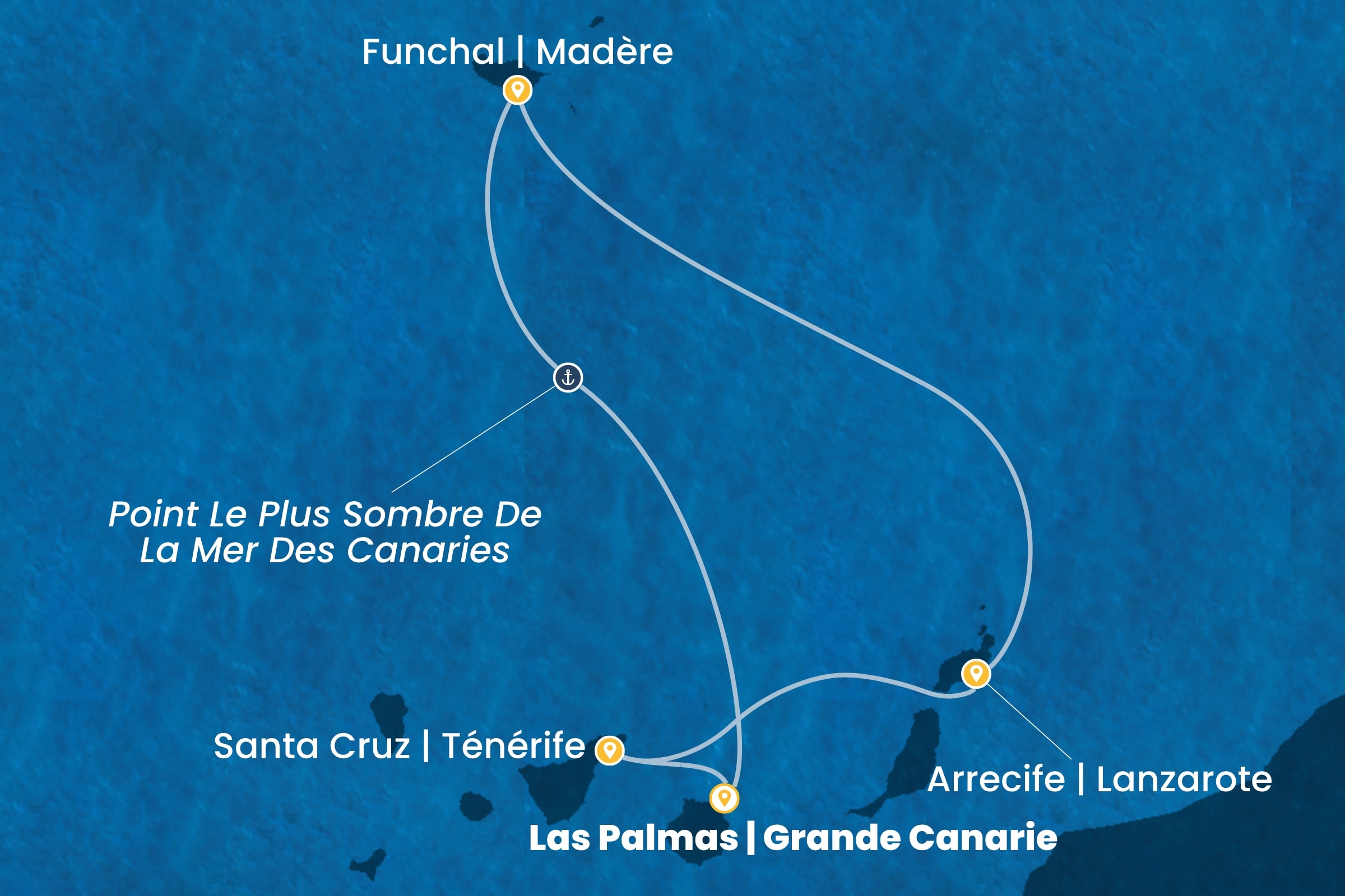 Carte de l’itinéraire