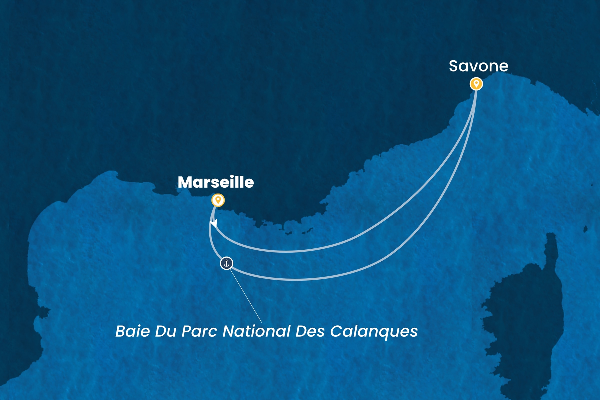 Carte de l’itinéraire