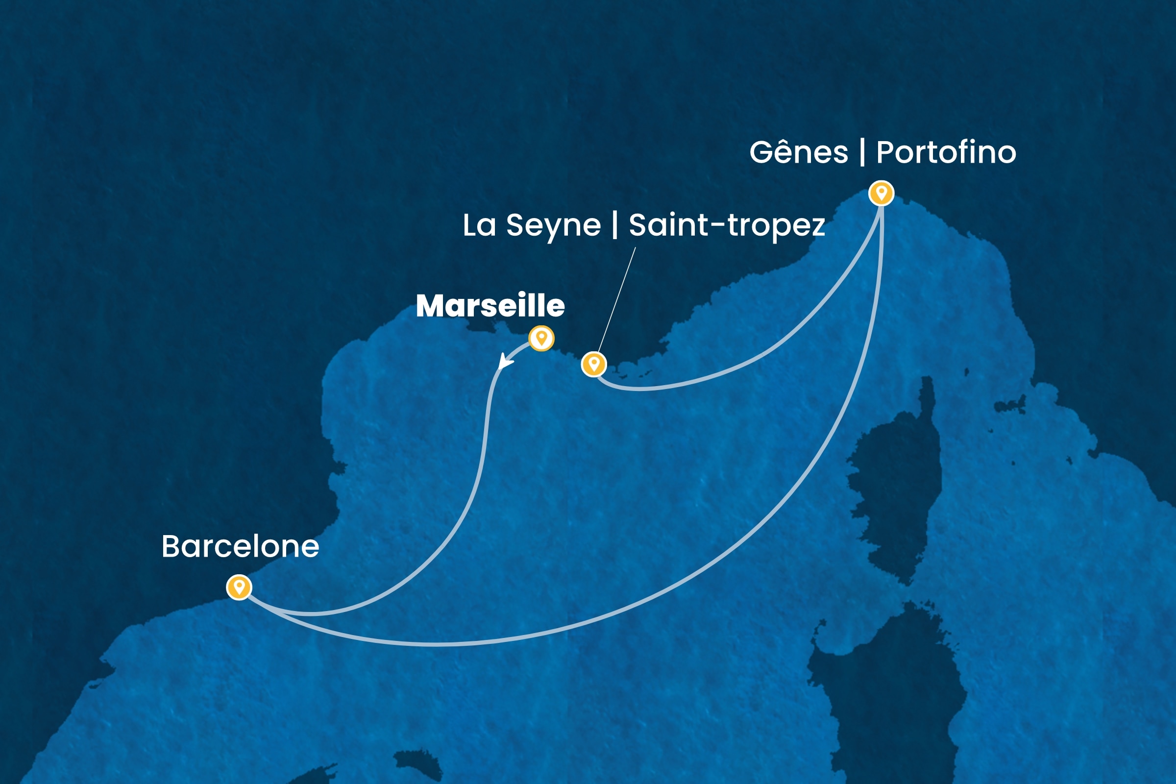Carte de l’itinéraire