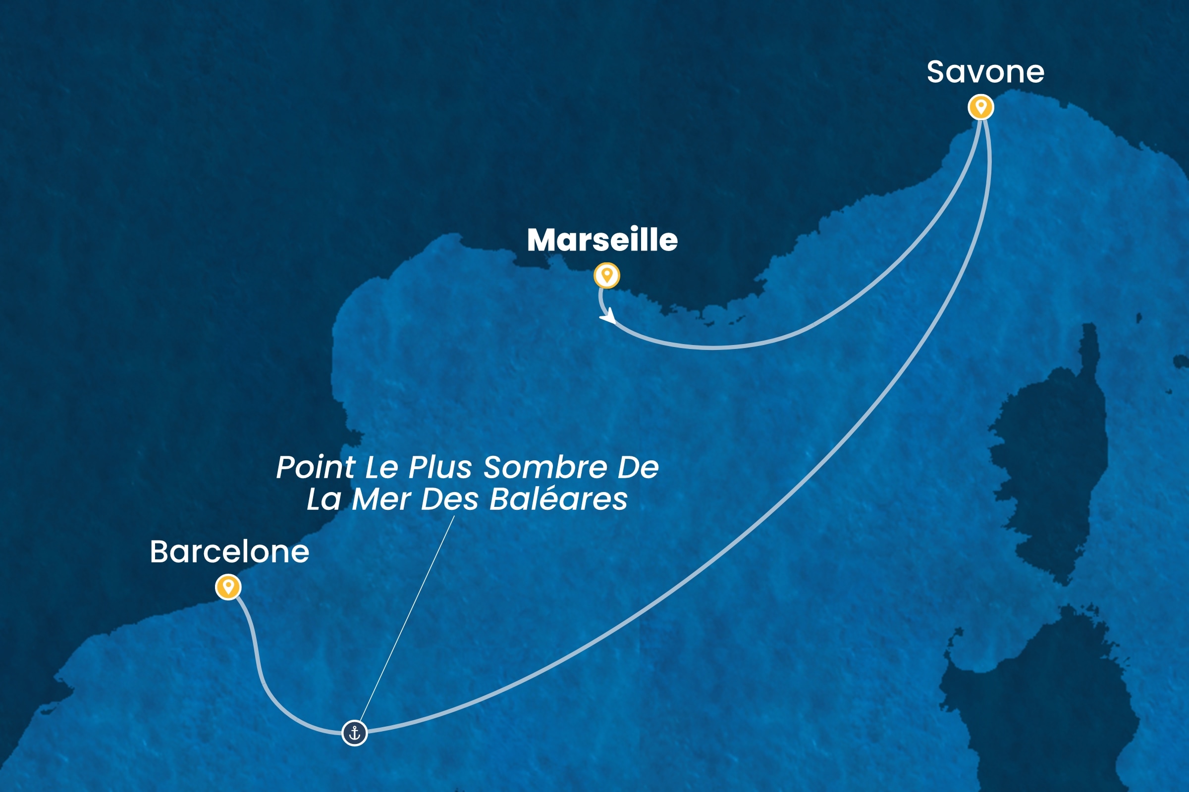 Carte de l’itinéraire