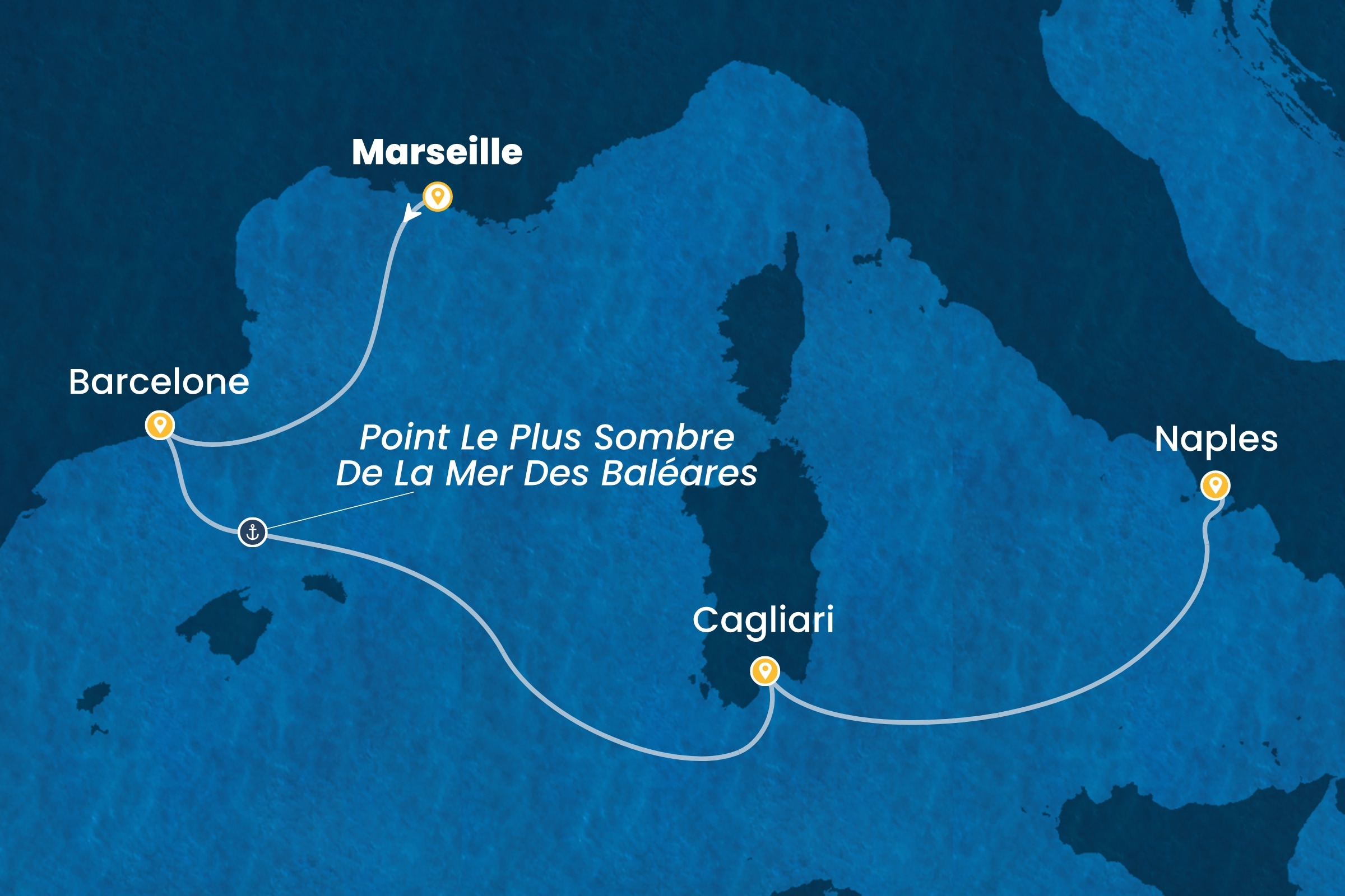 Carte de l’itinéraire