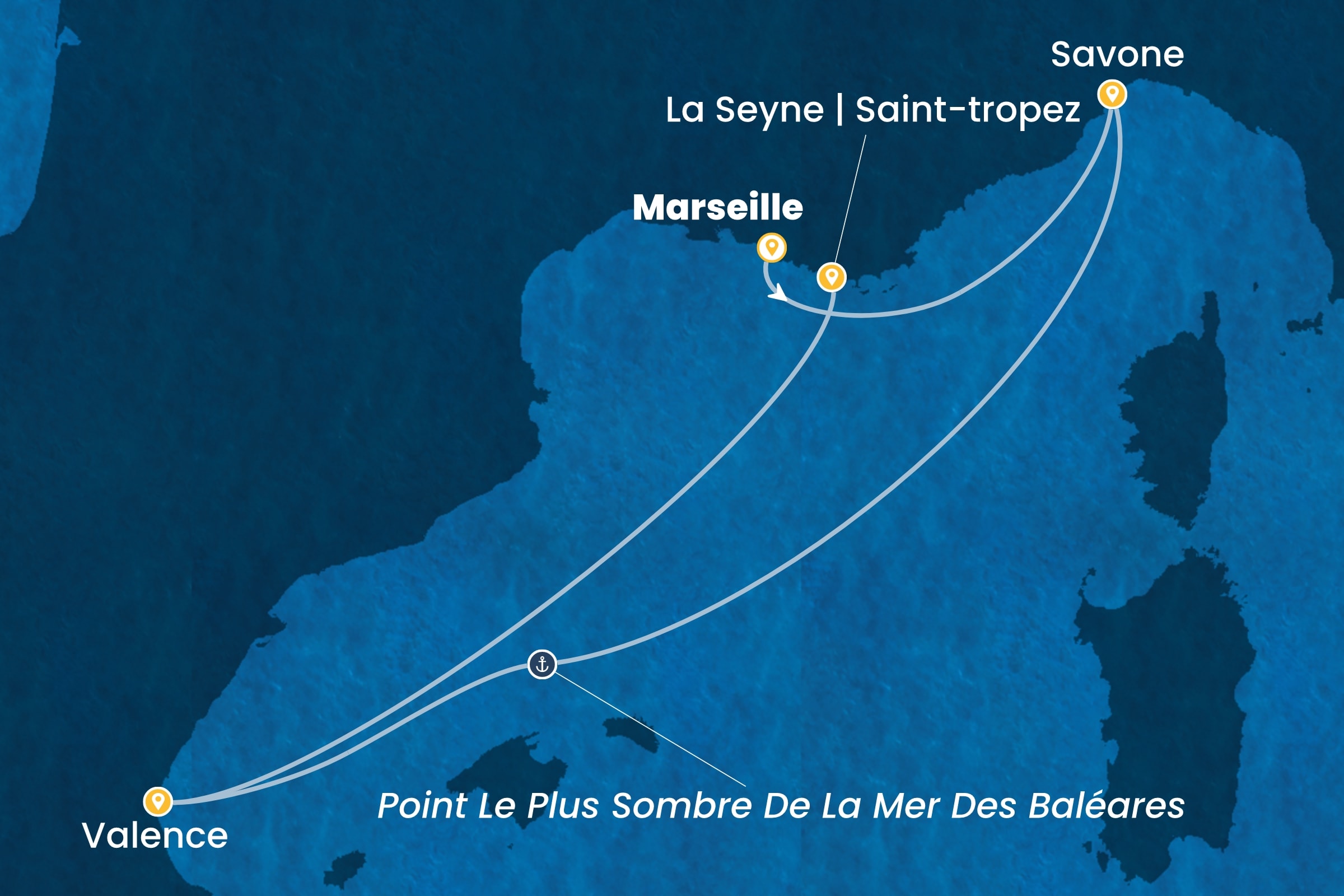 Carte de l’itinéraire