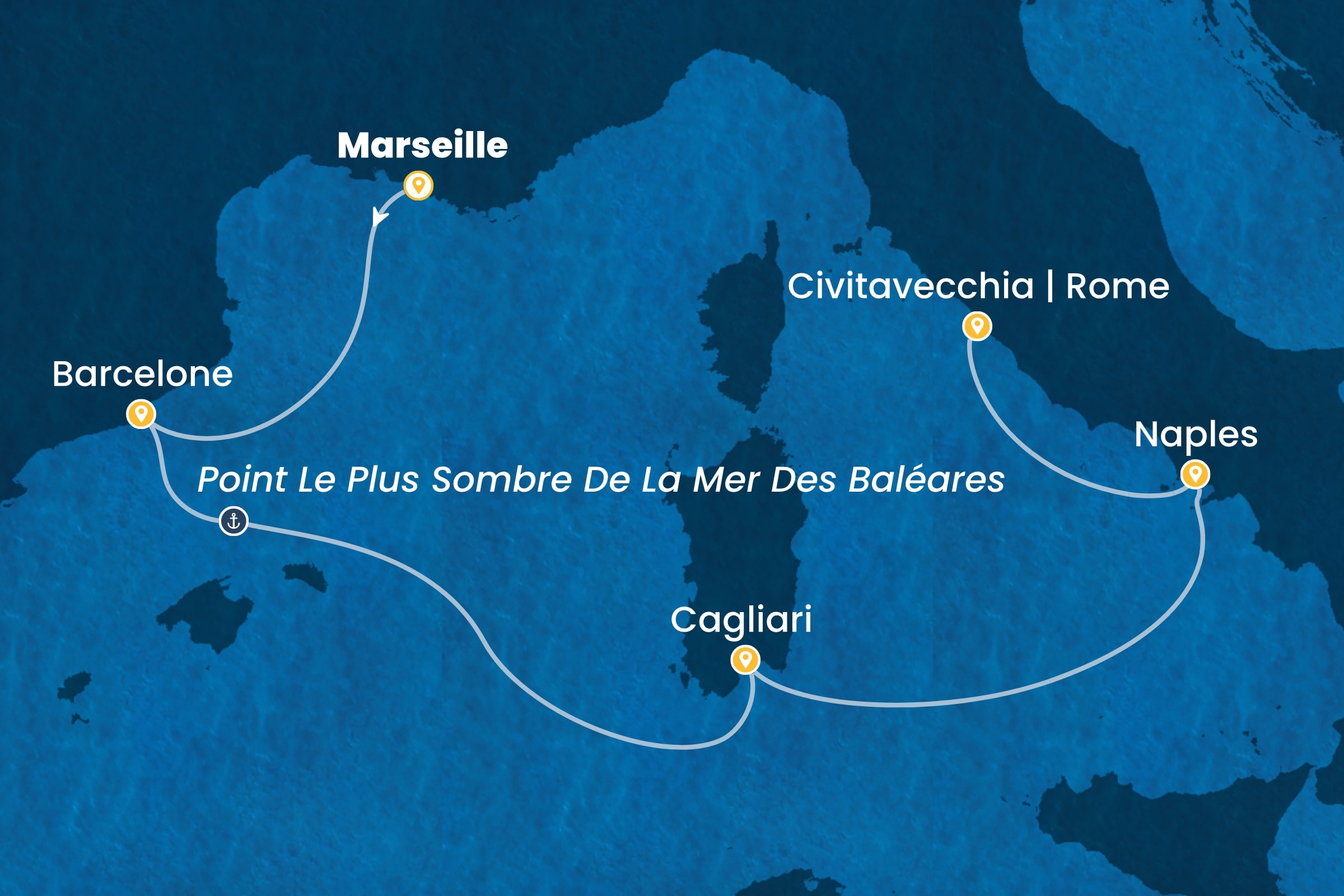 Carte de l’itinéraire