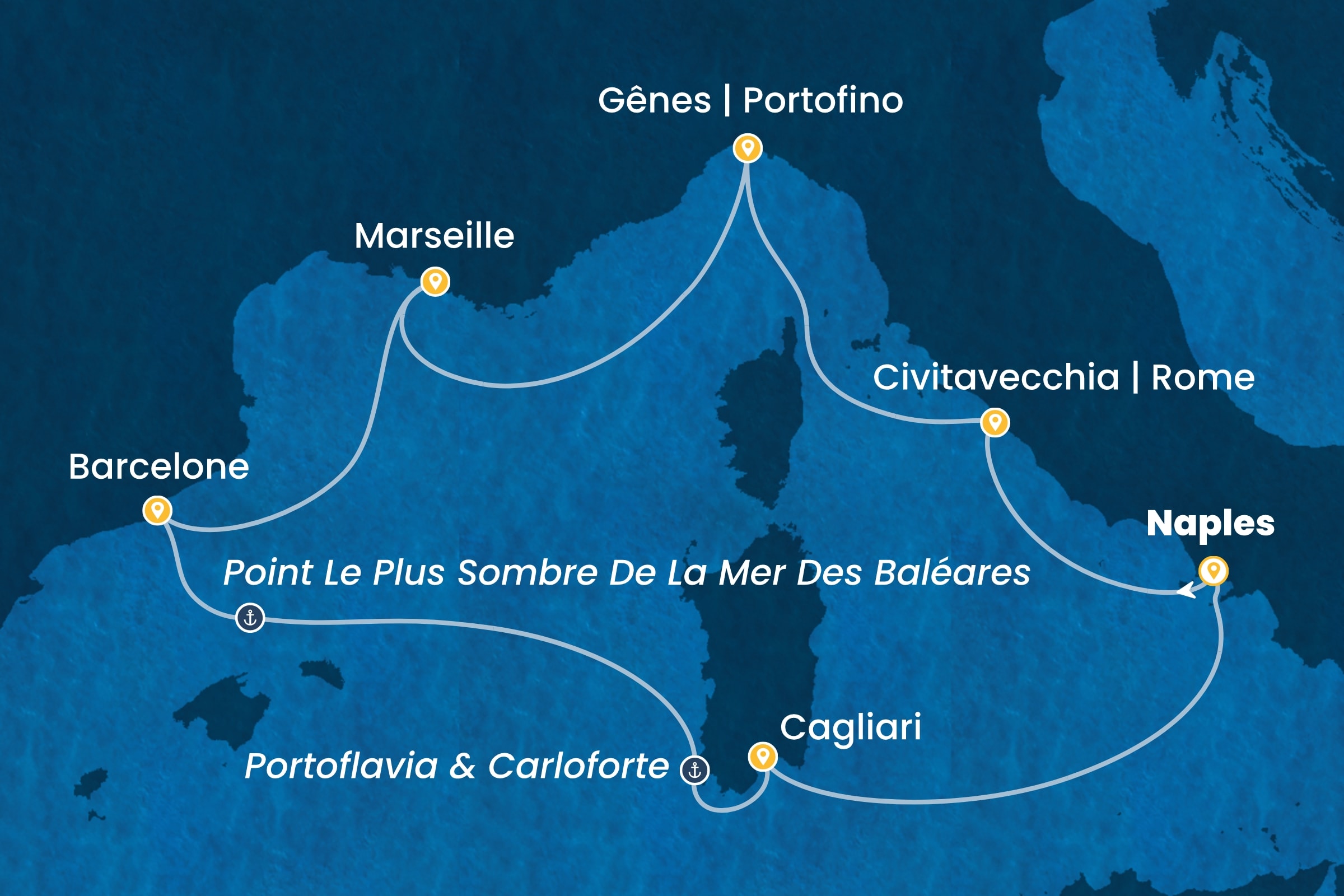 Carte de l’itinéraire