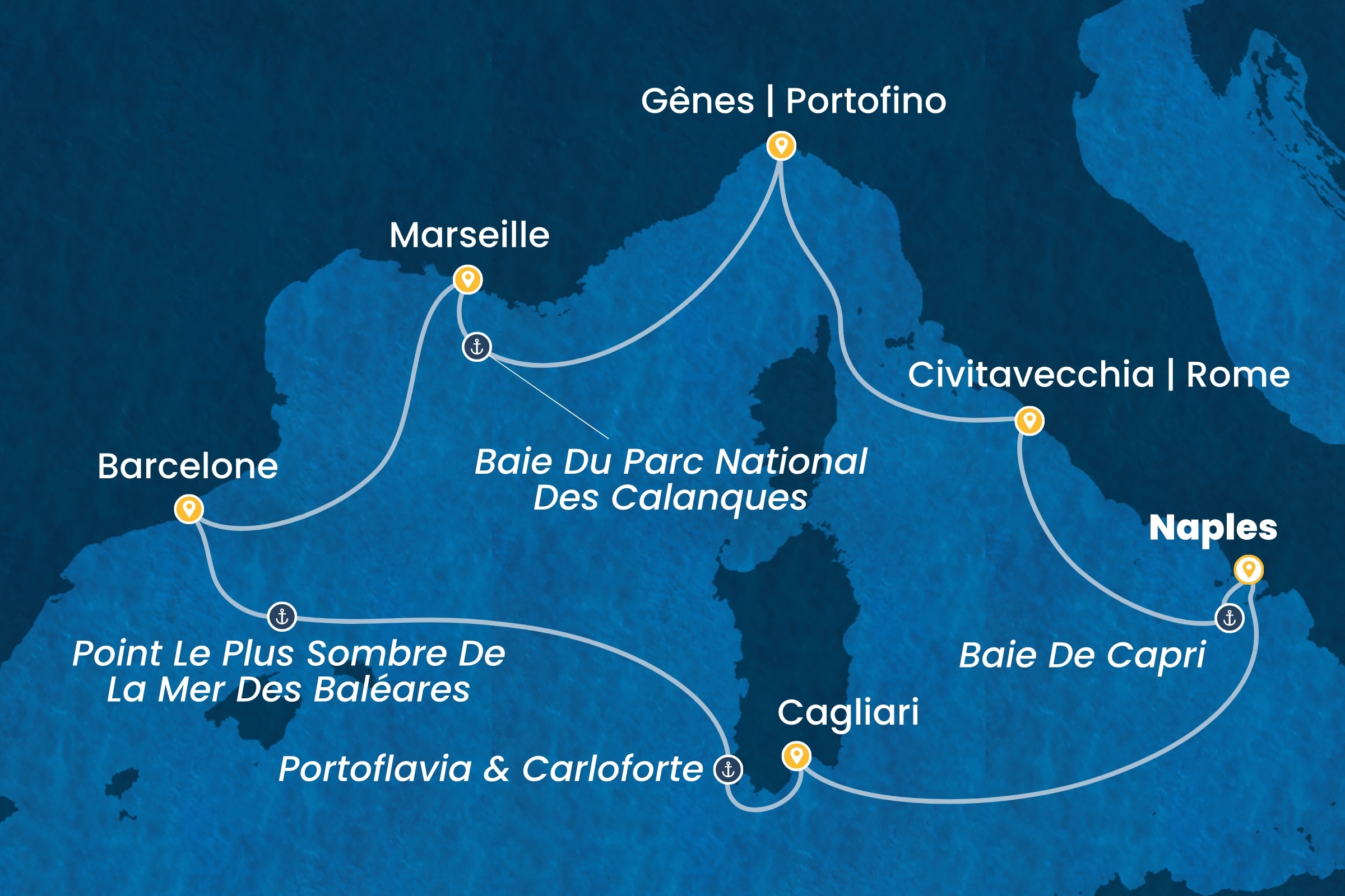 Carte de l’itinéraire
