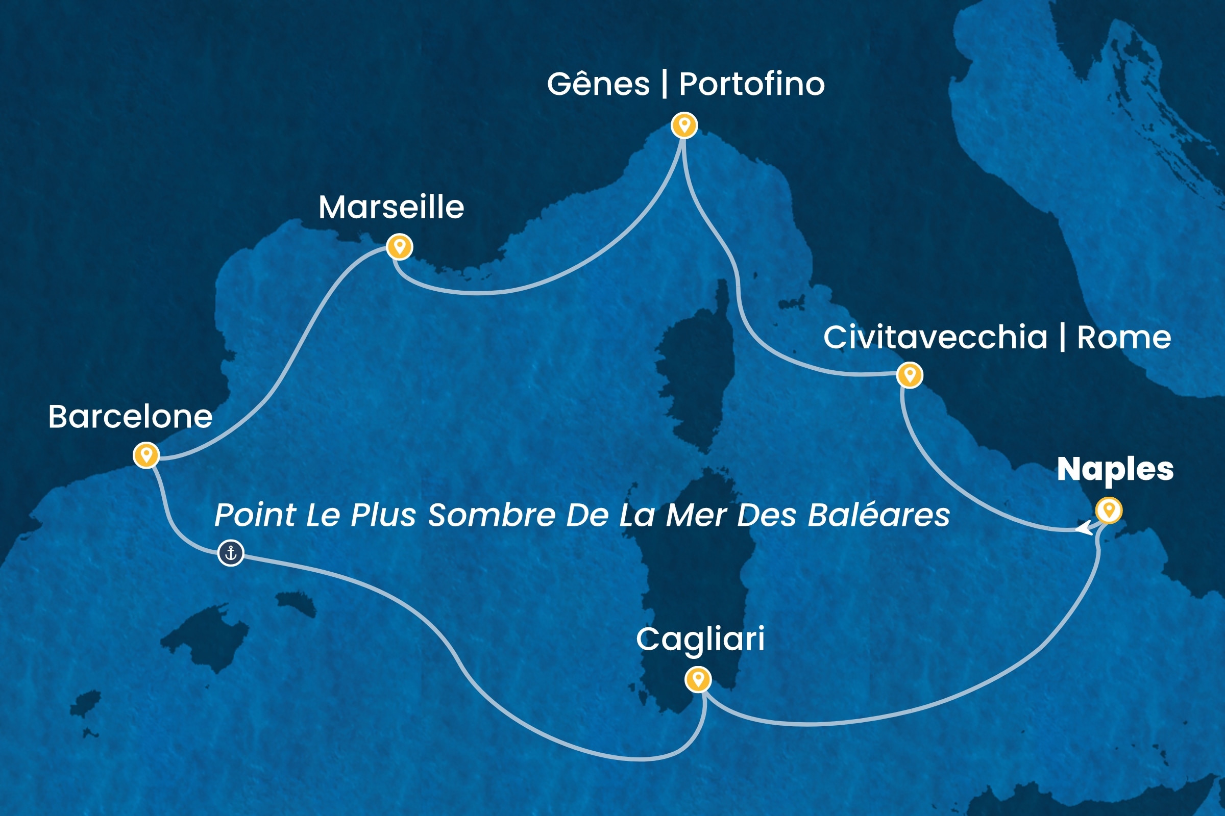 Carte de l’itinéraire