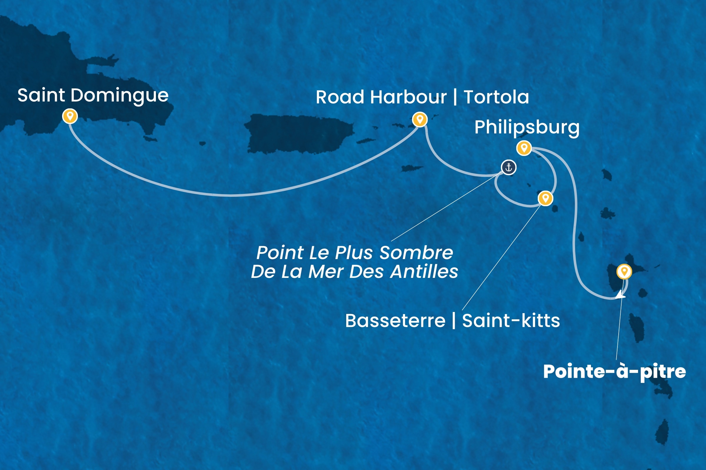Carte de l’itinéraire