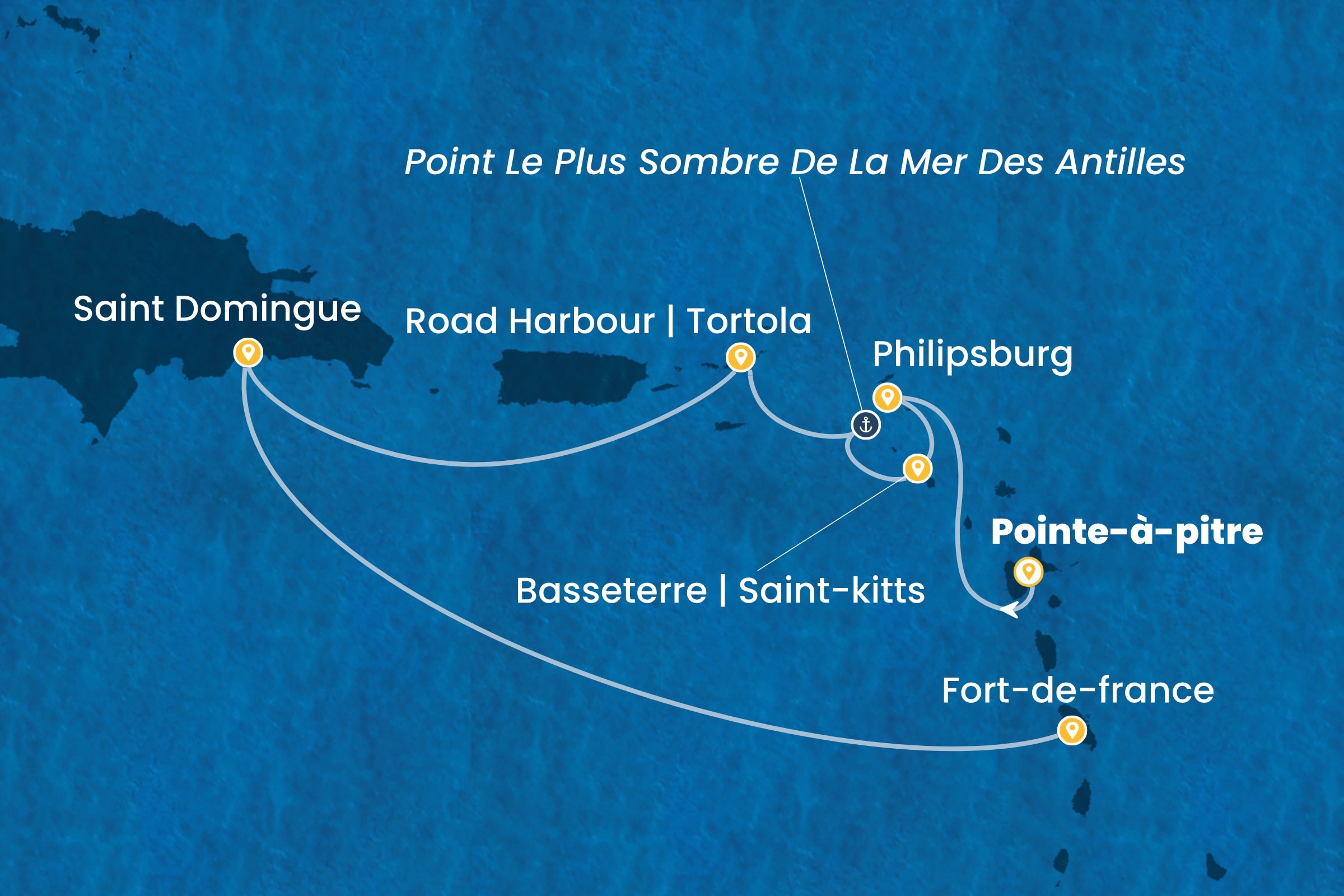 Carte de l’itinéraire