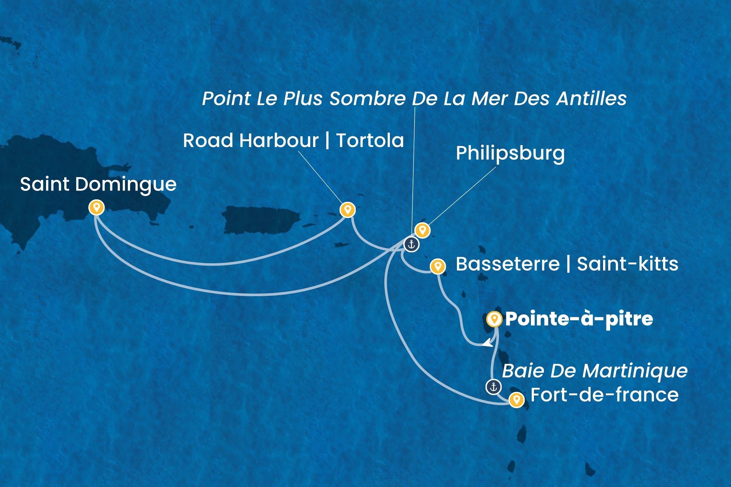 Carte de l’itinéraire