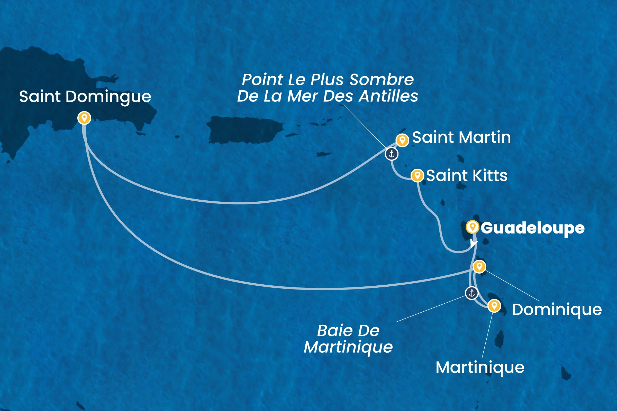 Carte de l’itinéraire