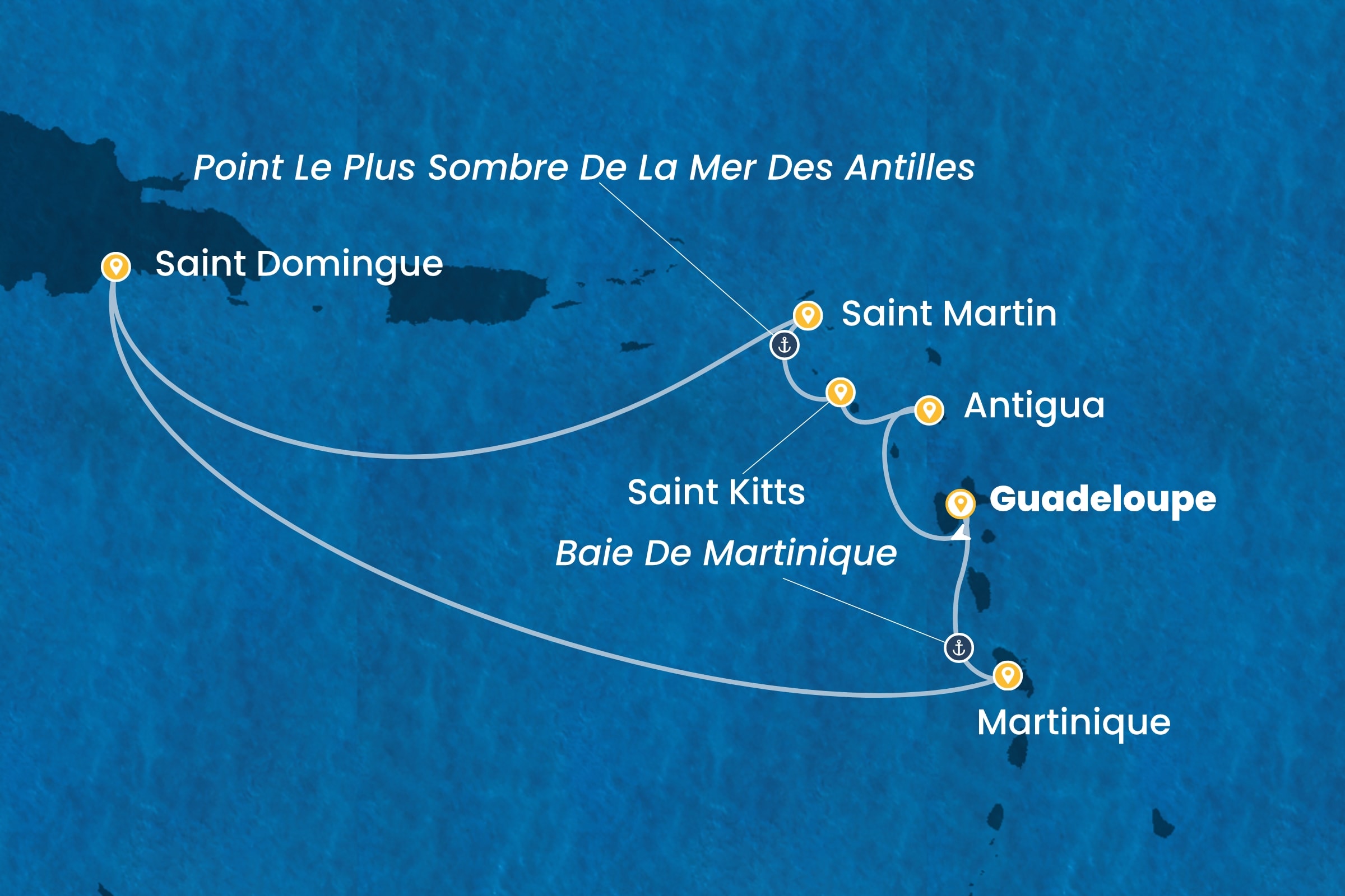 Carte de l’itinéraire