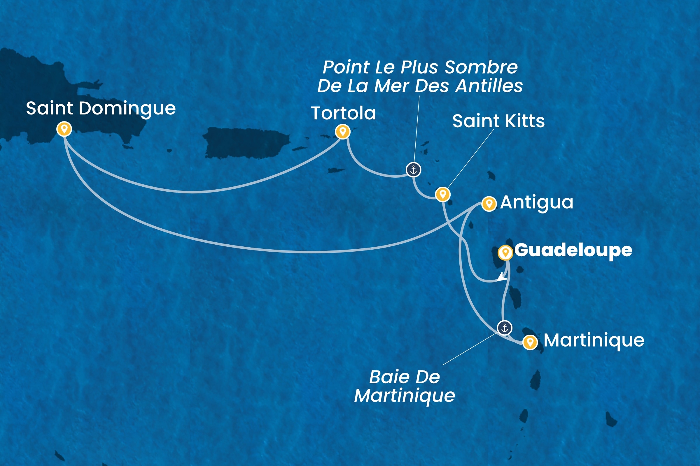 Carte de l’itinéraire