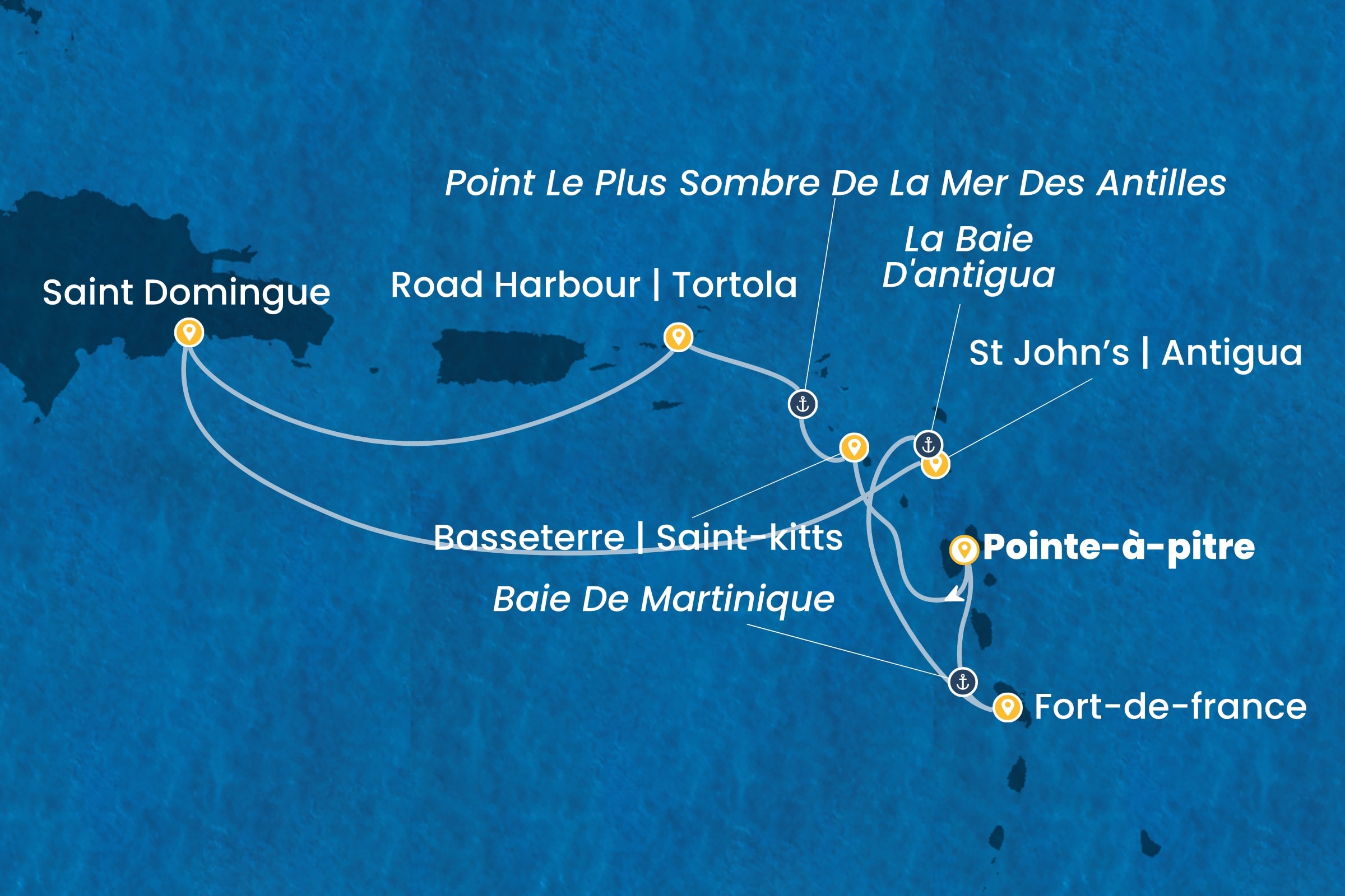 Carte de l’itinéraire