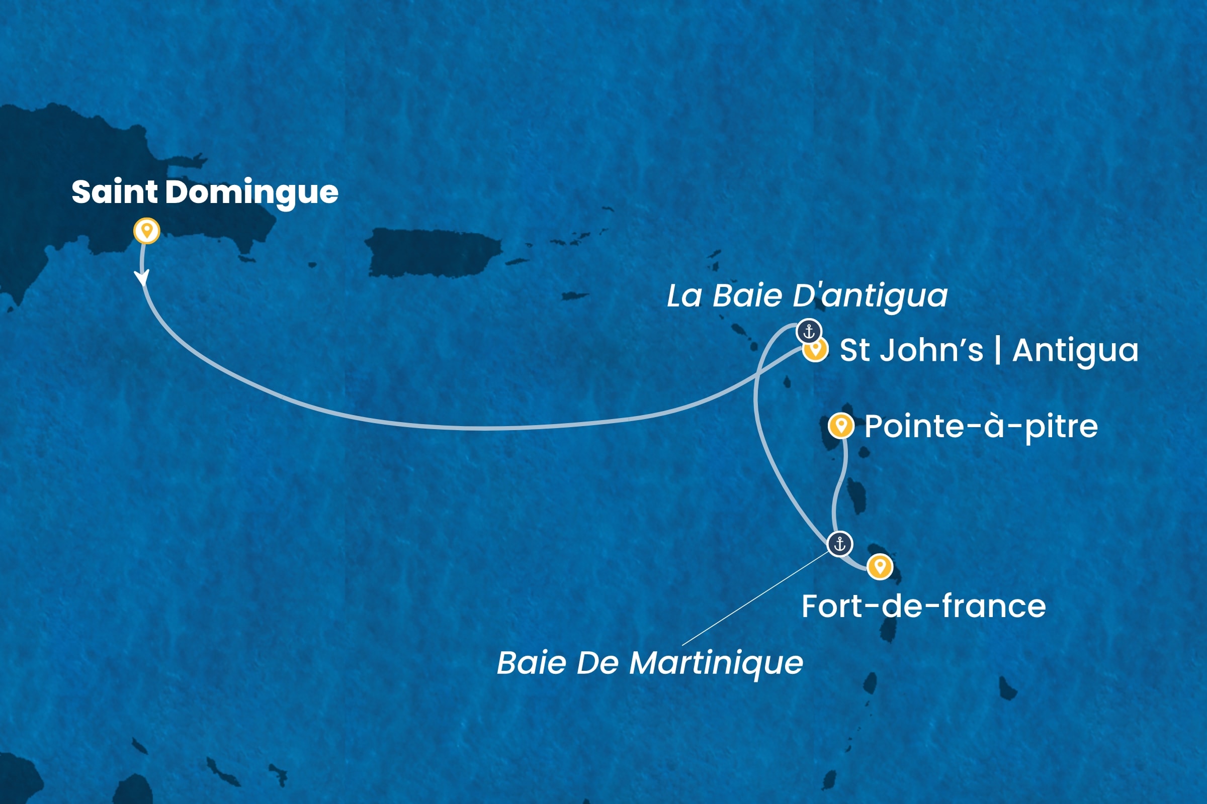 Carte de l’itinéraire