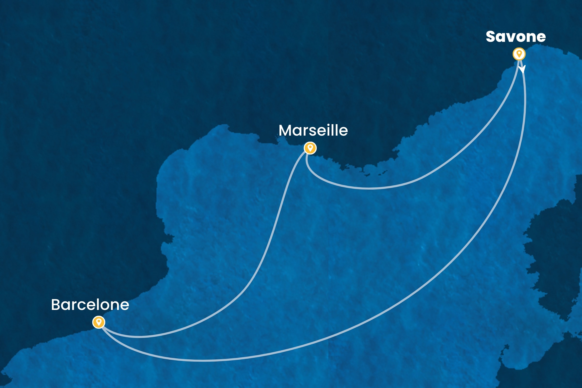 Carte de l’itinéraire