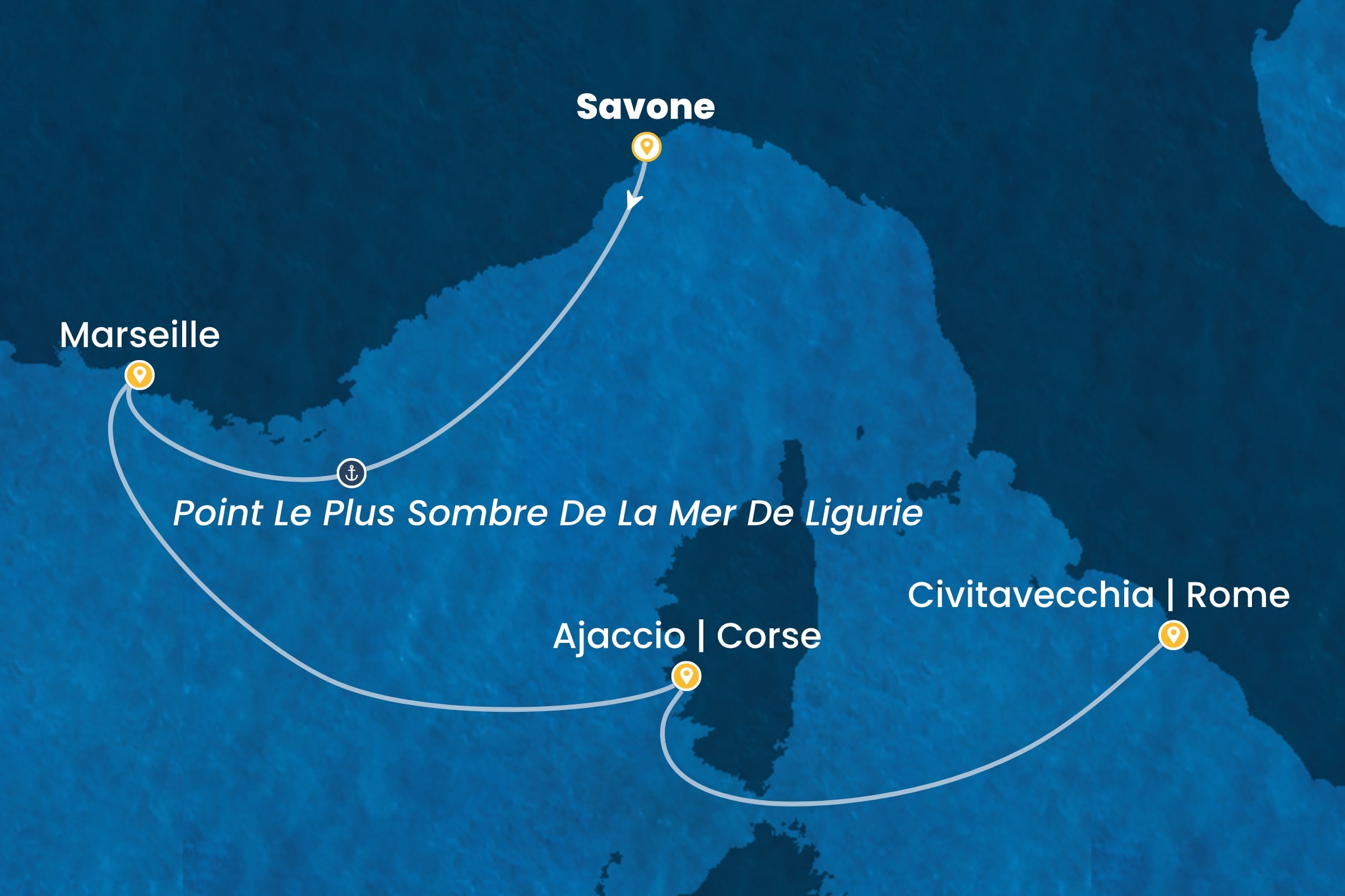 Carte de l’itinéraire