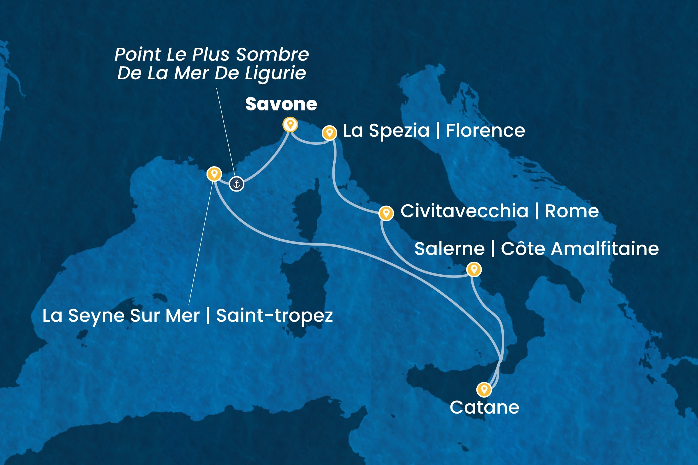 Carte de l’itinéraire