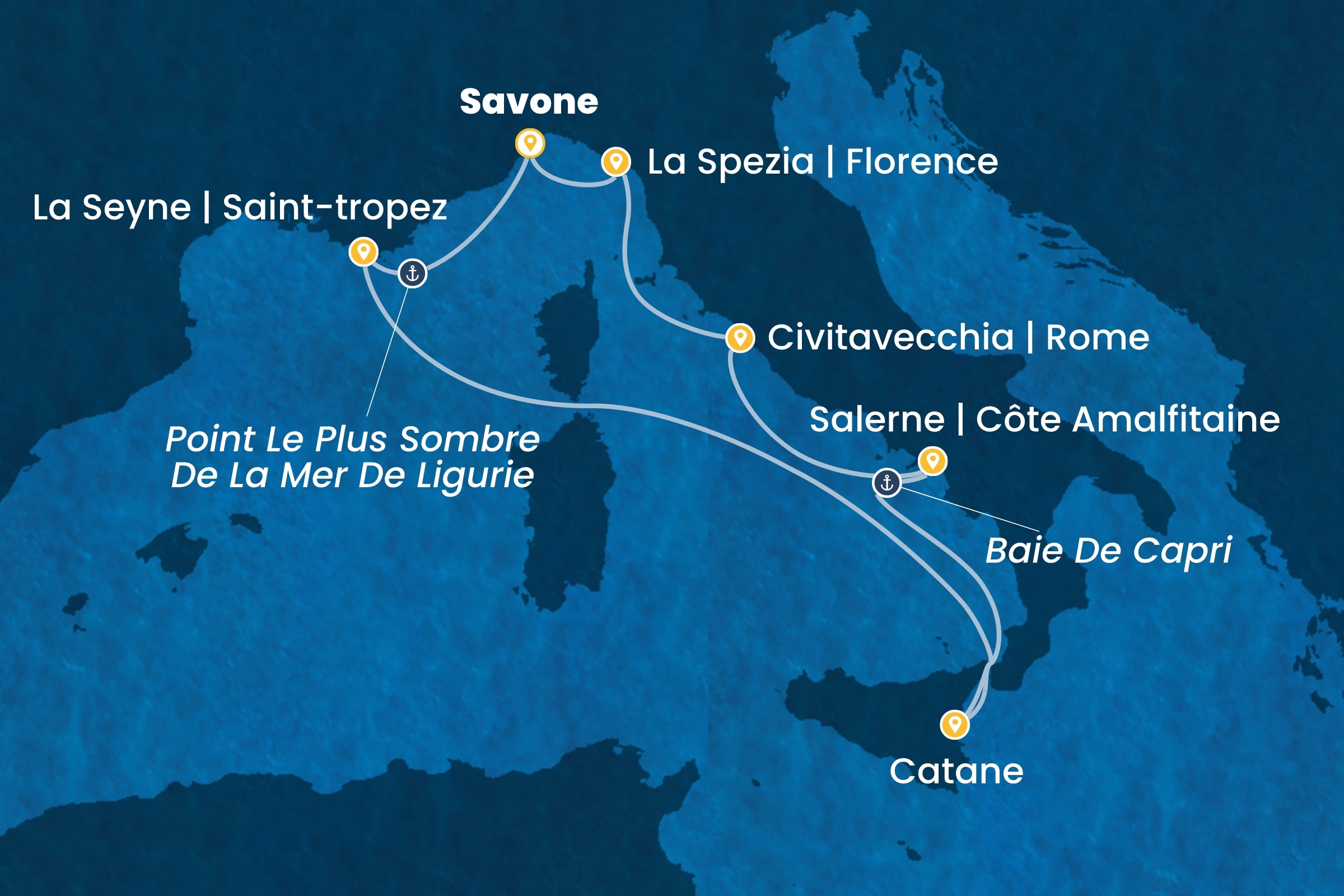 Carte de l’itinéraire