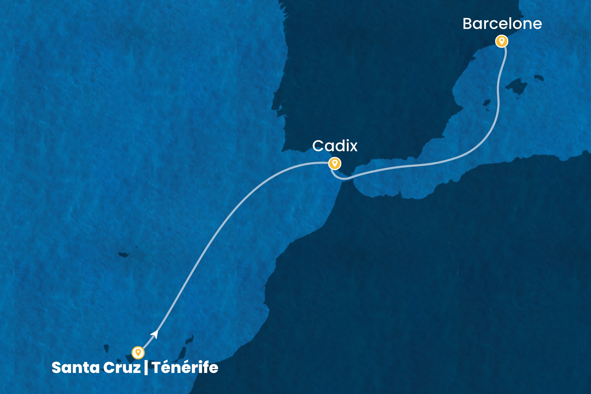 Carte de l’itinéraire