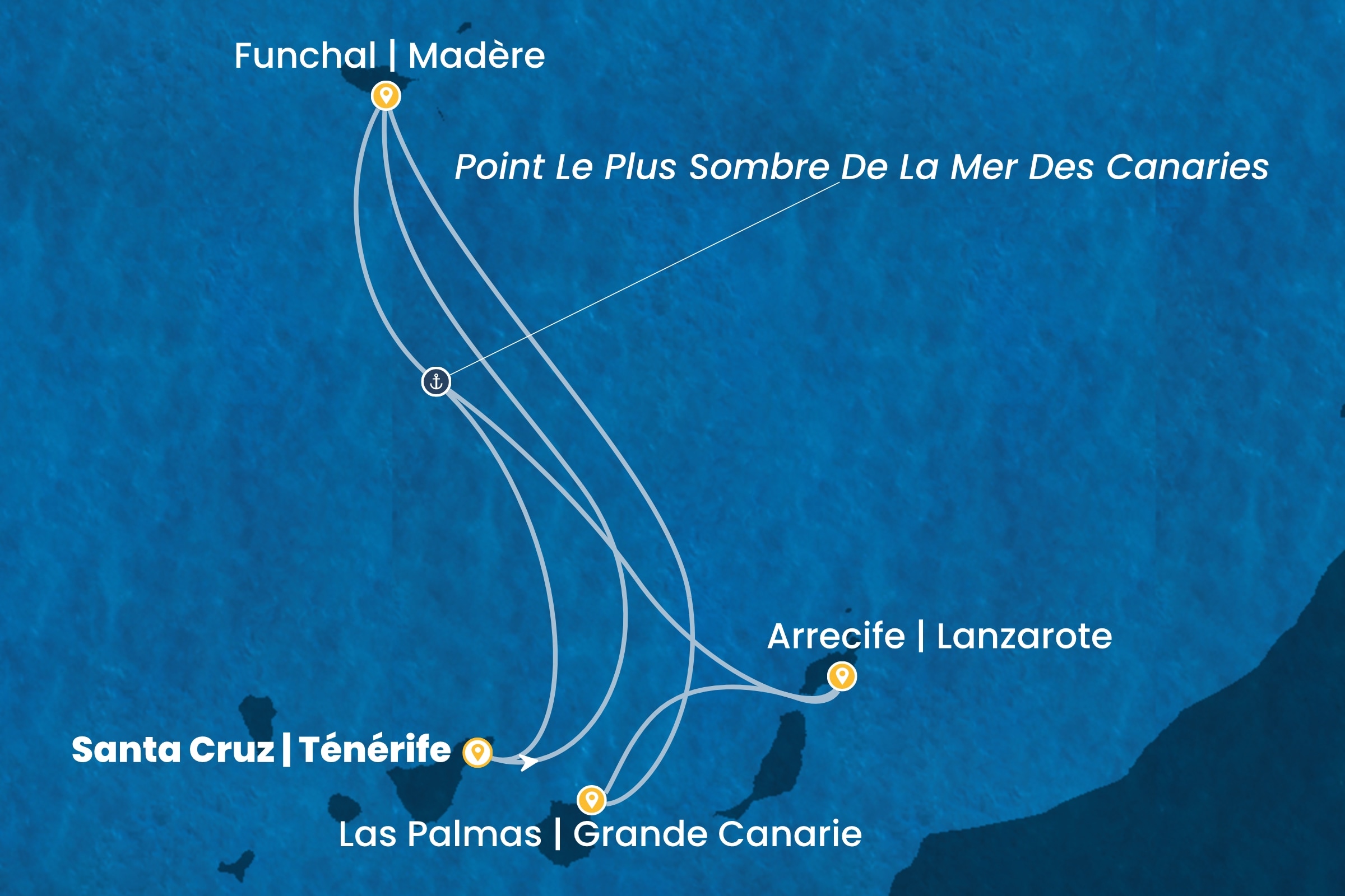 Carte de l’itinéraire