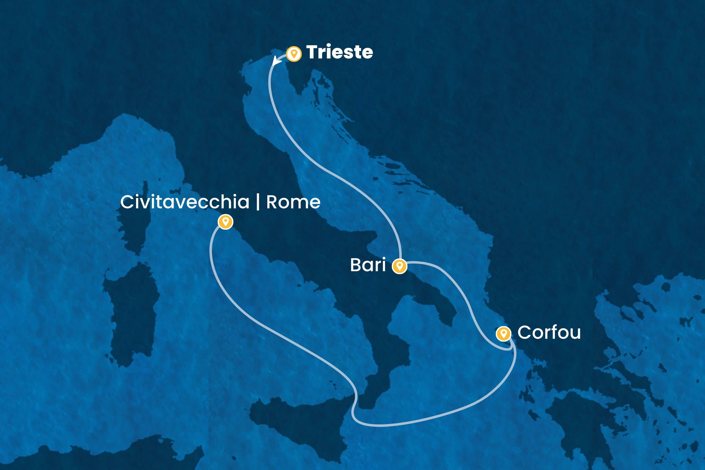 Carte de l’itinéraire