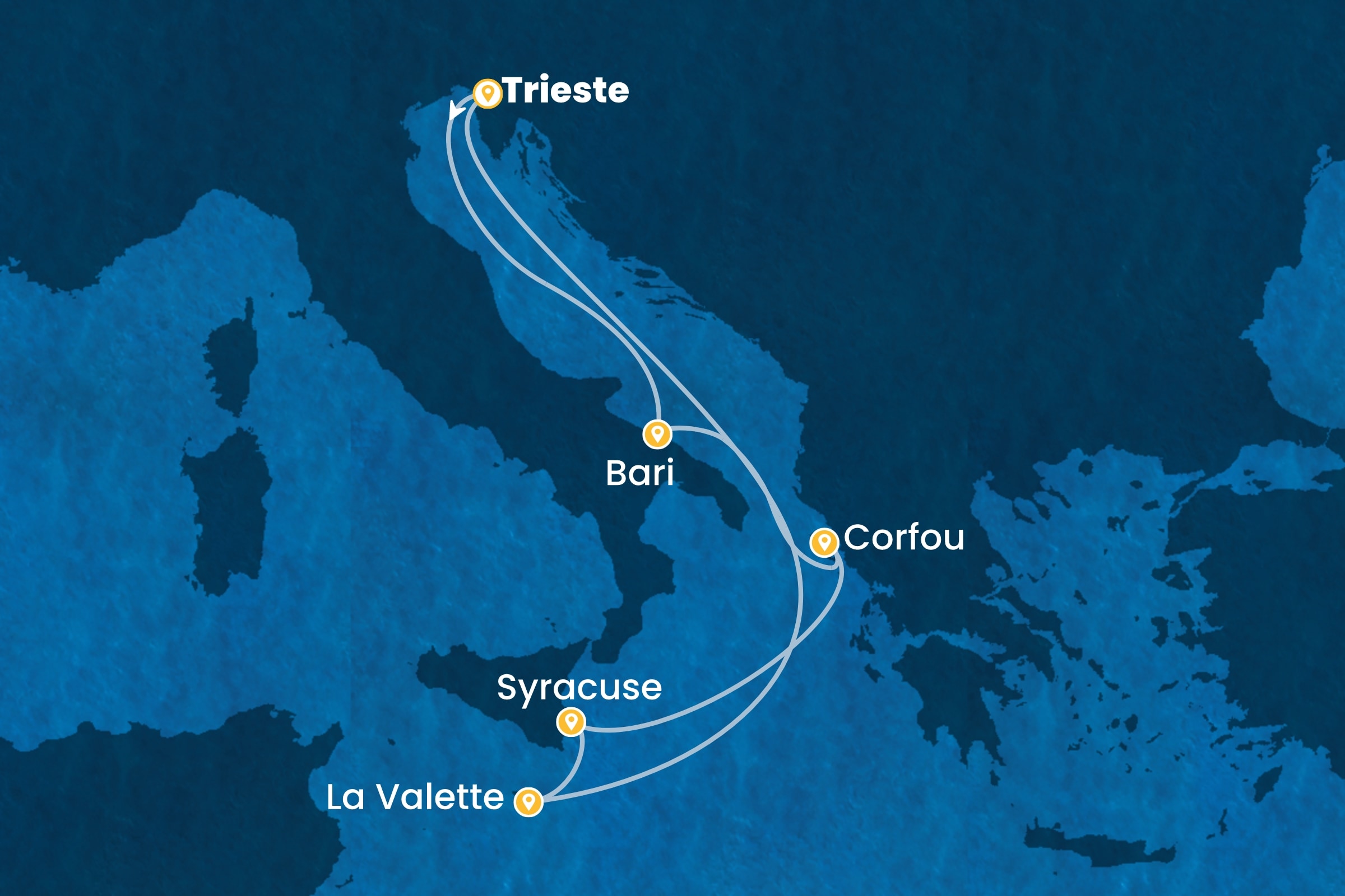 Carte de l’itinéraire