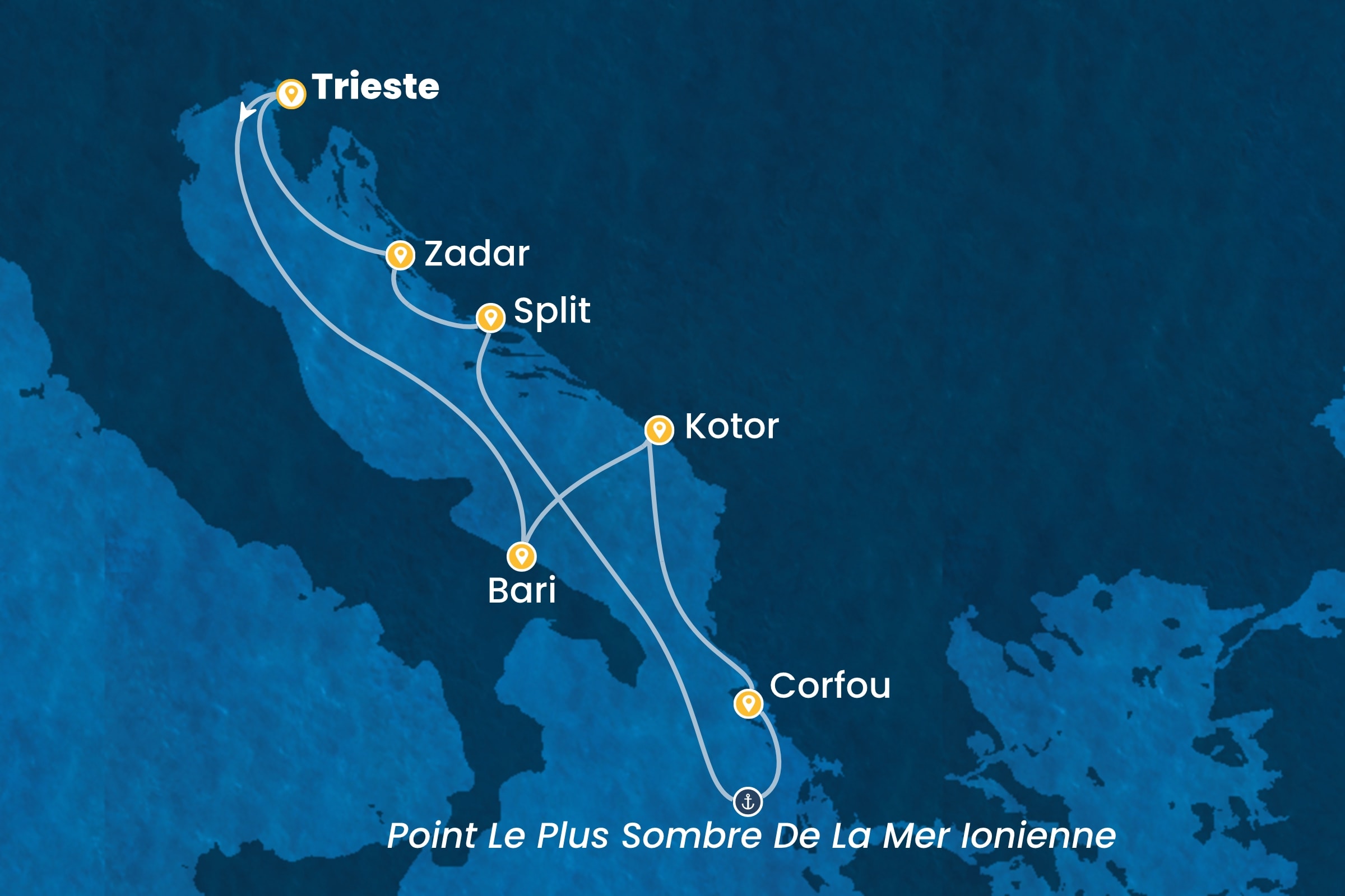 Carte de l’itinéraire