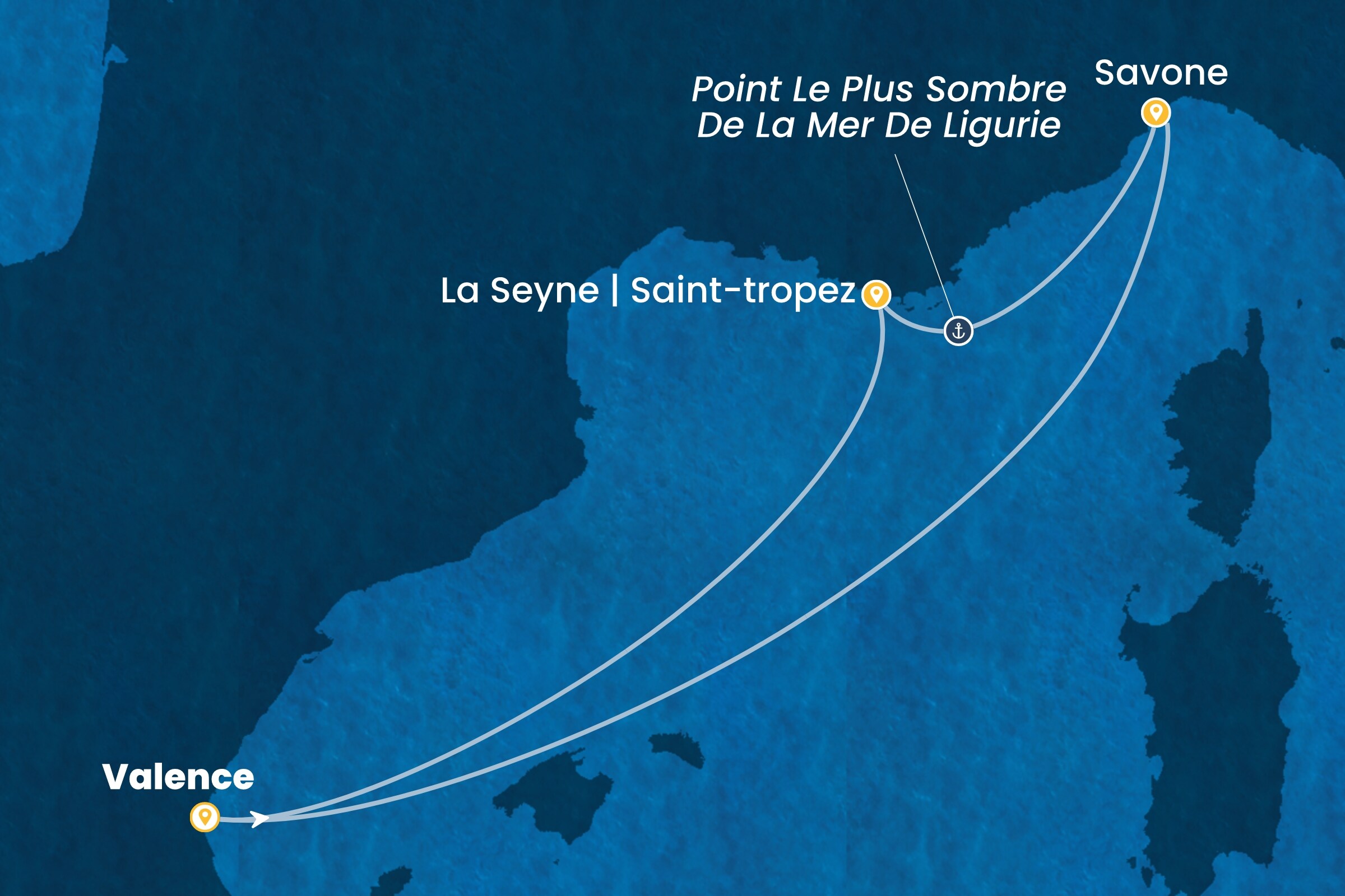 Carte de l’itinéraire