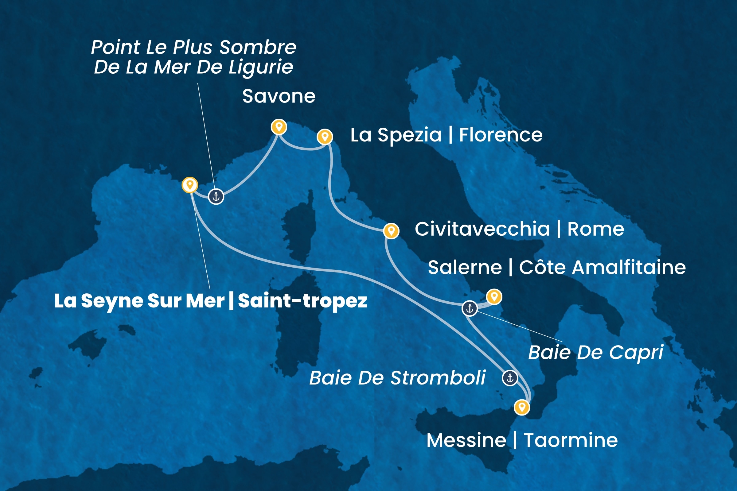 Carte de l’itinéraire